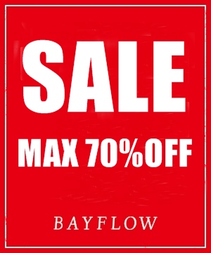 BAYFLOWベイフローのトピックスBAYFLOWMAX70 OFF 2019SS SALE ZOZOTOWN