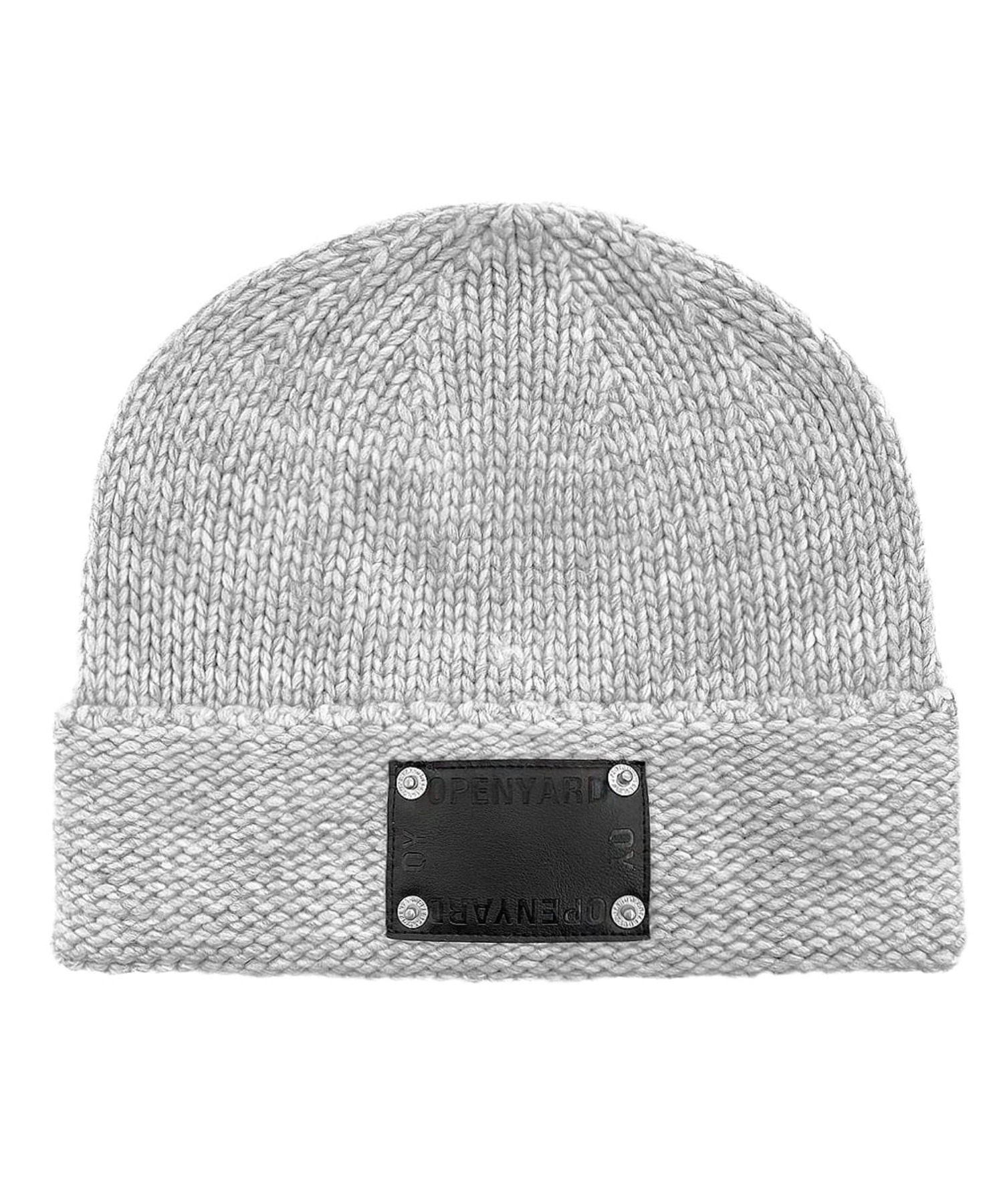 ★OY★ LEATHER PATCH BEANIE - BLACK★正規品/韓国直送料込 x2ox2ltz1c1ccoy1tltl_grande.