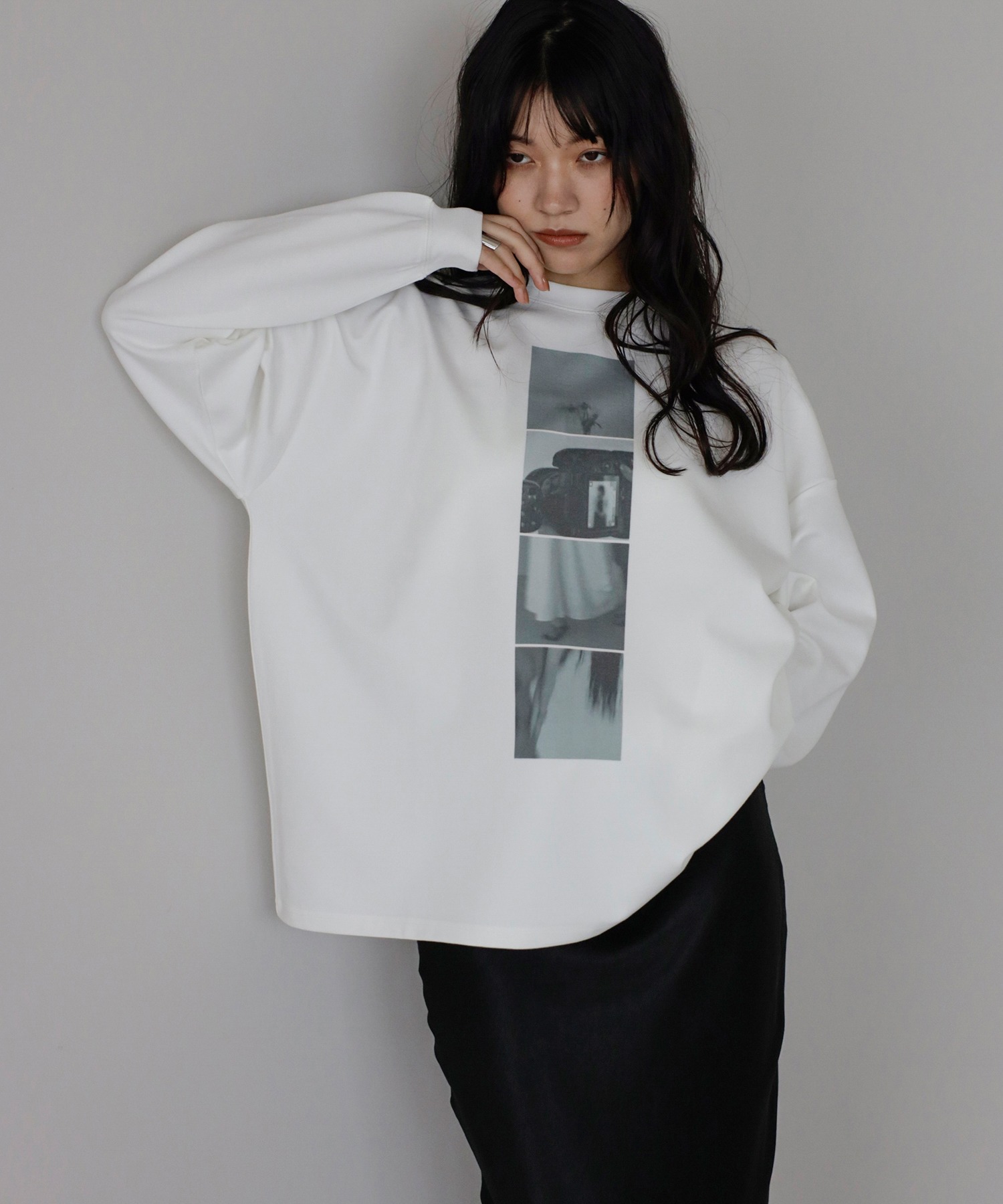model：H167 着用サイズ：FREE