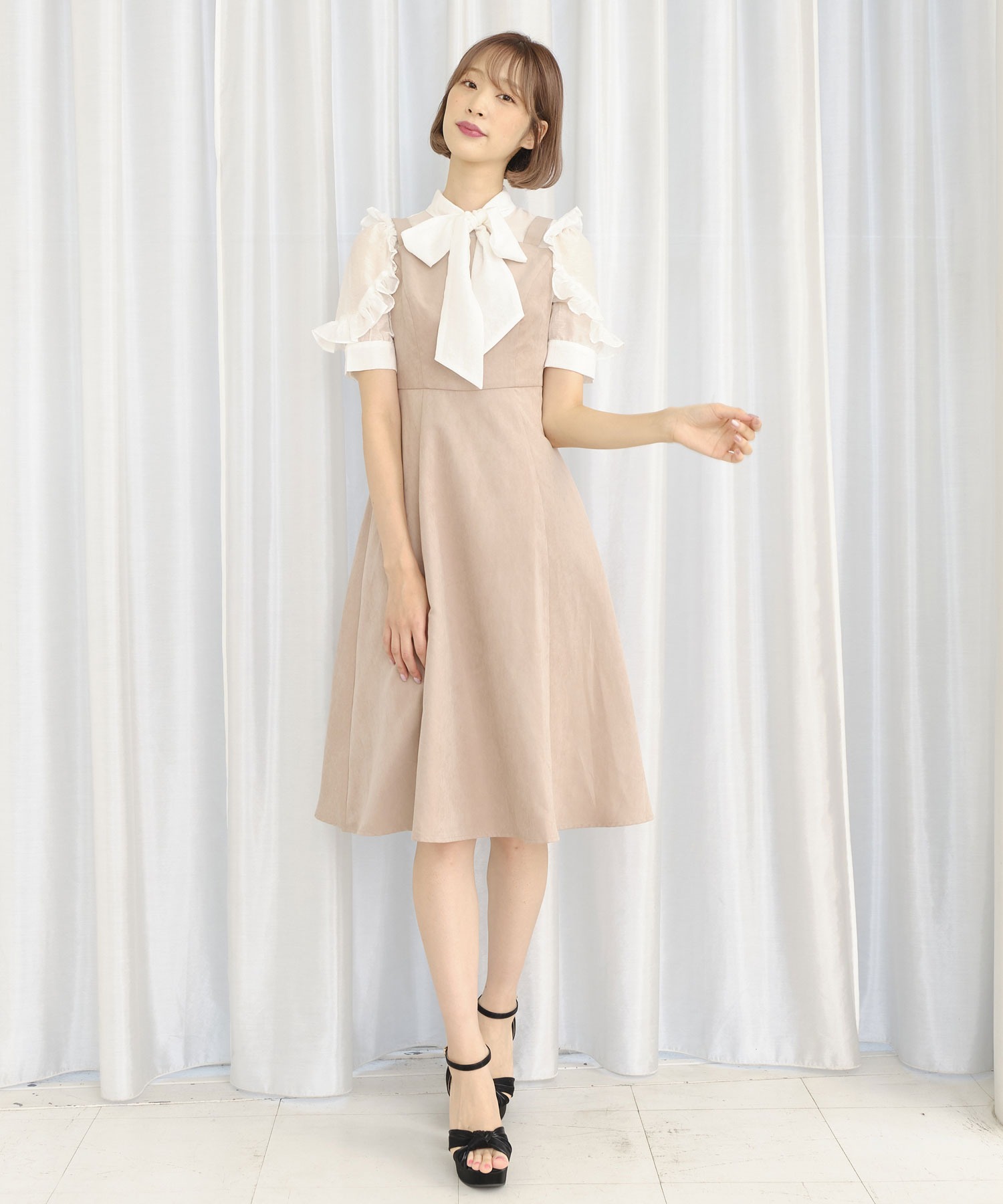 スイッチングボウタイワンピース Titty Co Titty Co Online Store ティティーアンドコーオンラインストア