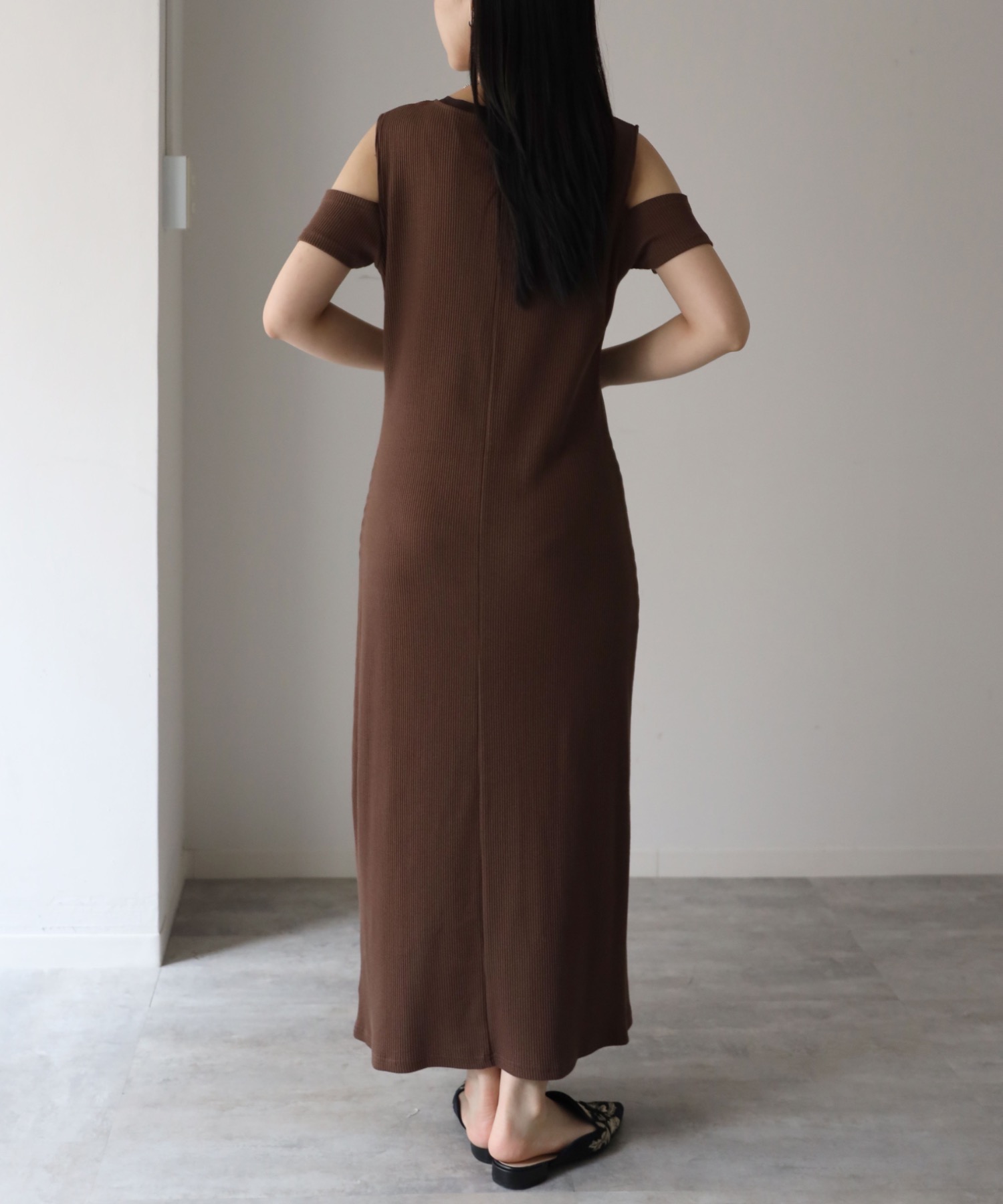 model：164cm. 着用サイズ：FREE