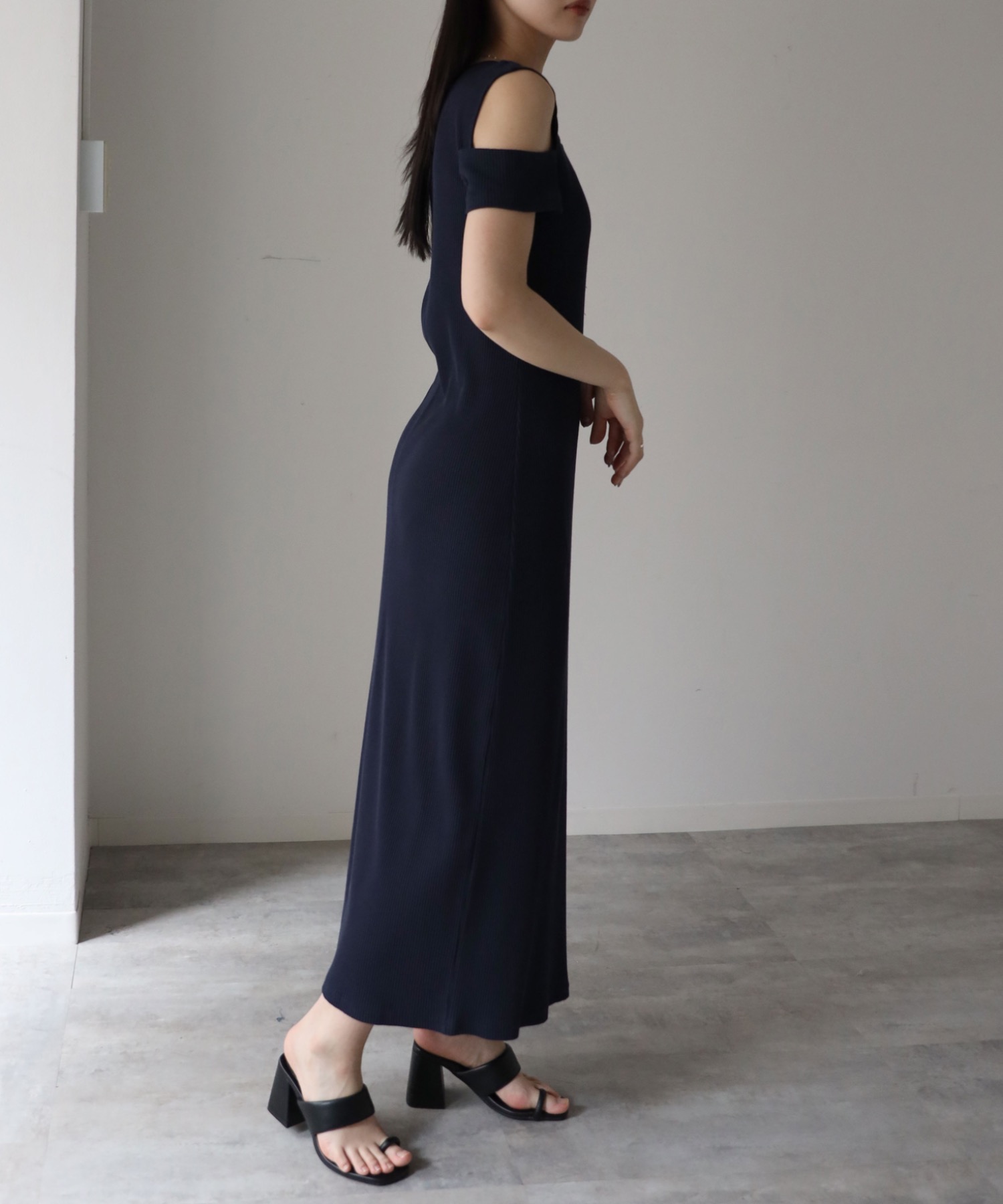 model：164cm. 着用サイズ：FREE