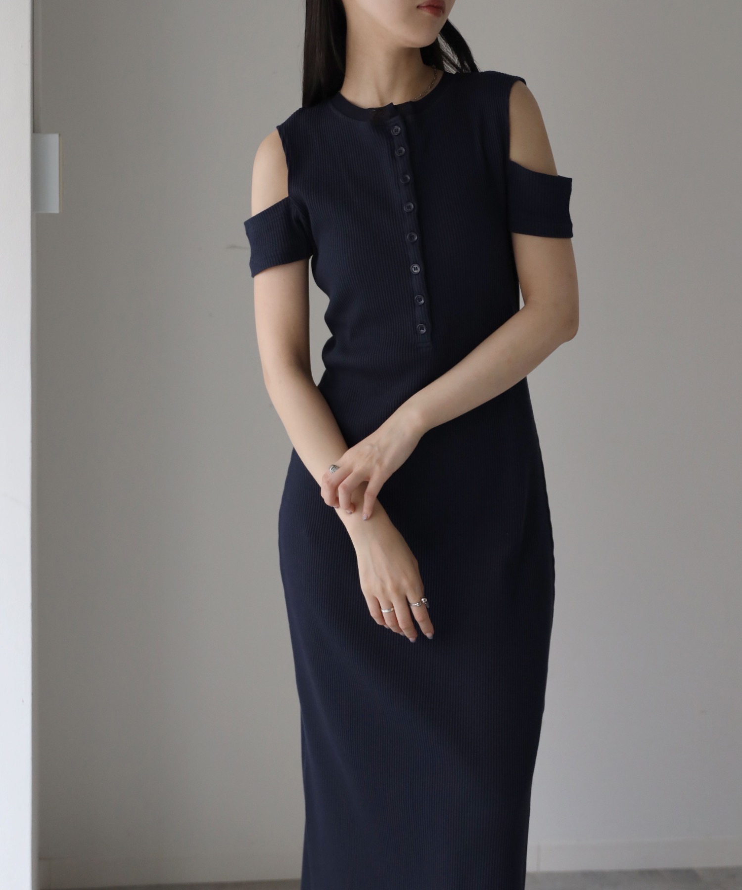 model：164cm. 着用サイズ：FREE