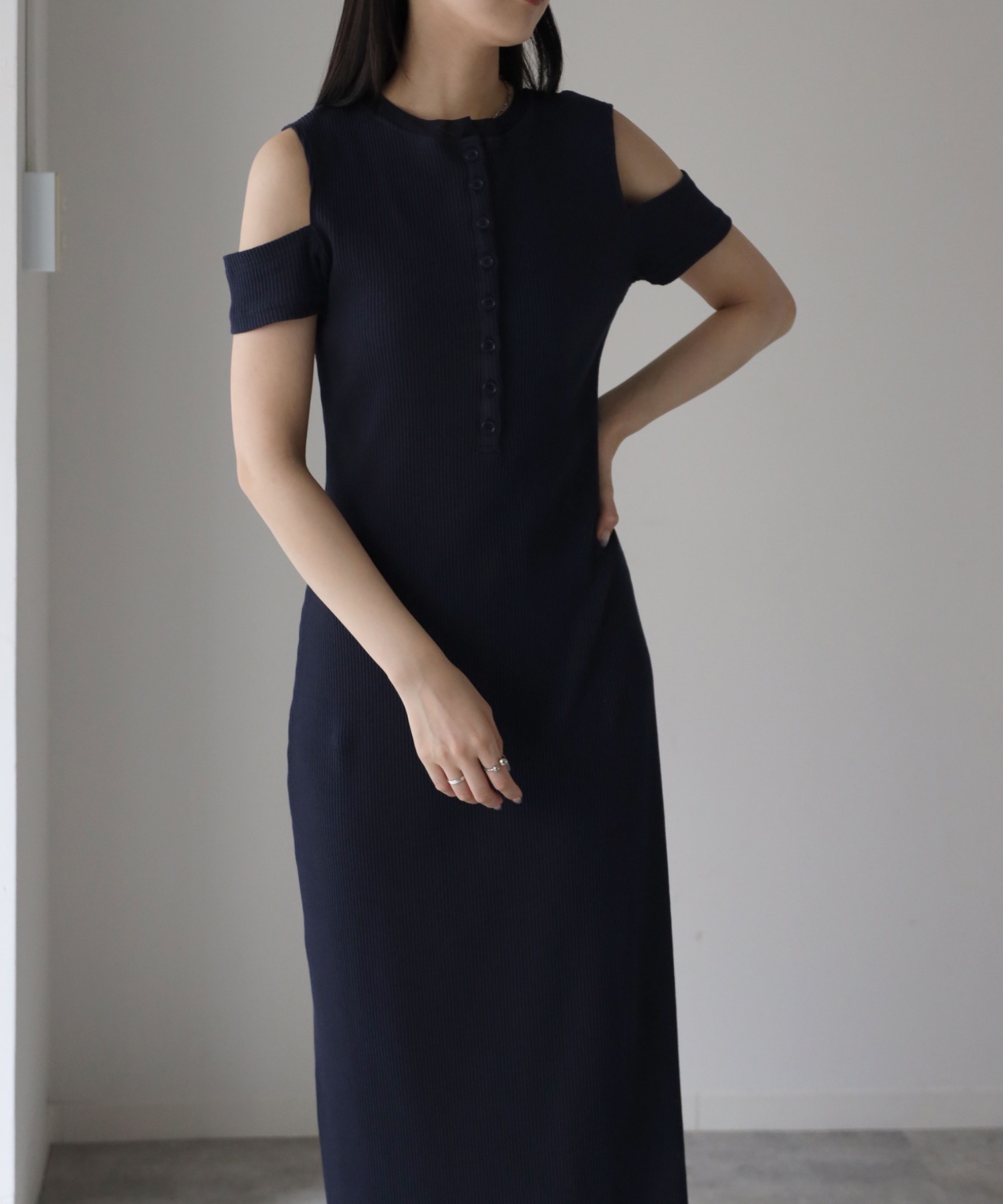 model：164cm. 着用サイズ：FREE