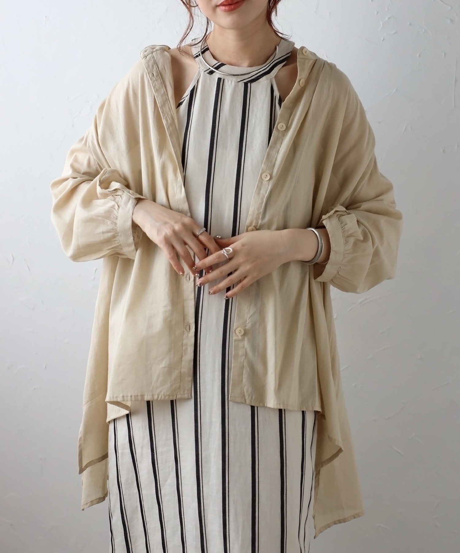 model:H158 着用サイズ：M