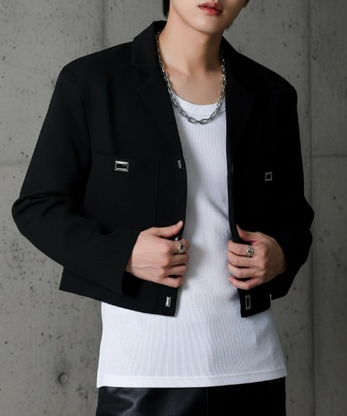 A'GEM/9 × .kom 『BENUSTA/ベヌスタ』BIG POCKET SHORT JACKET/ビッグ