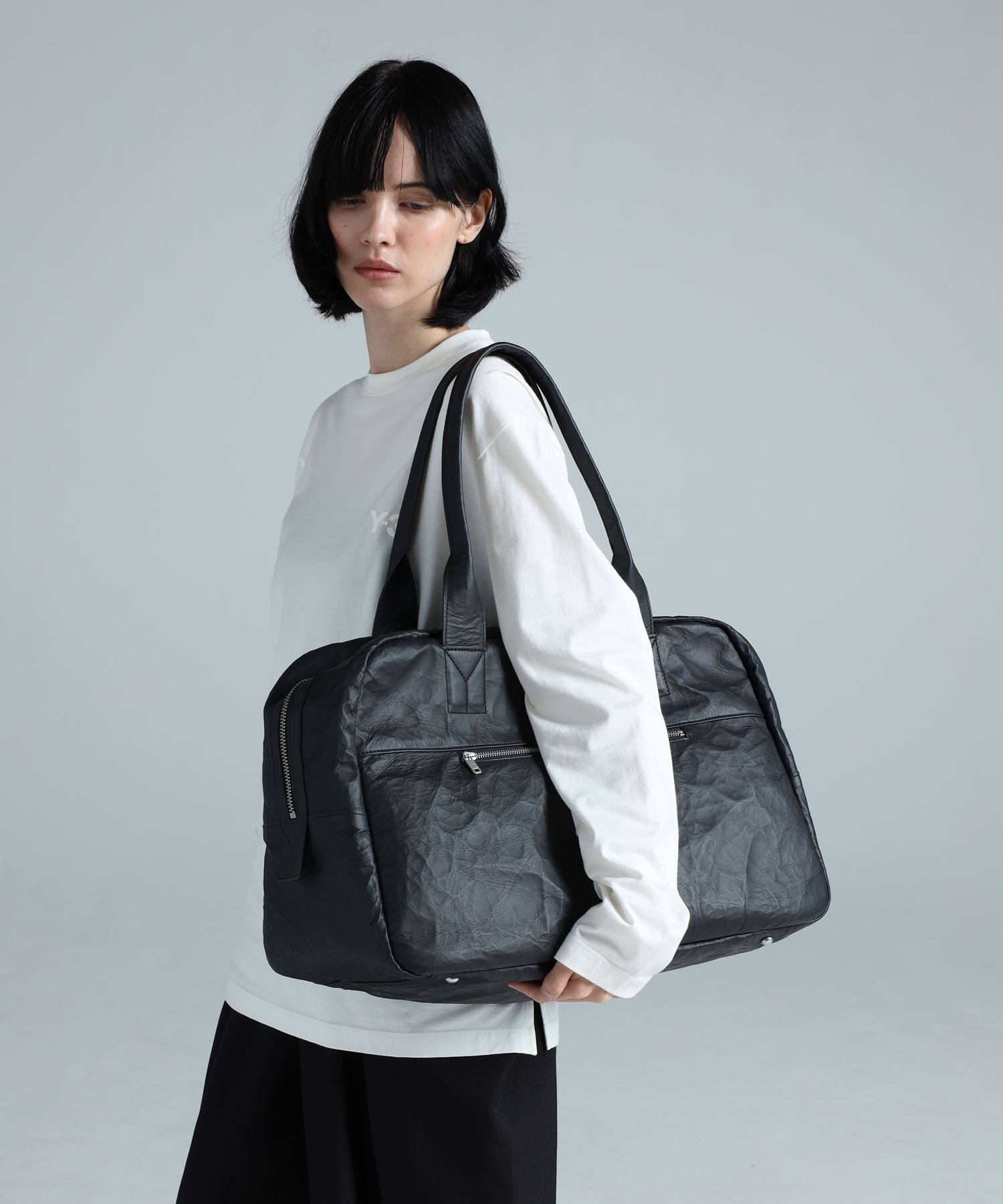 Y-3 LEATHER WEEKENDER Y-3│Y-3 ワイスリー