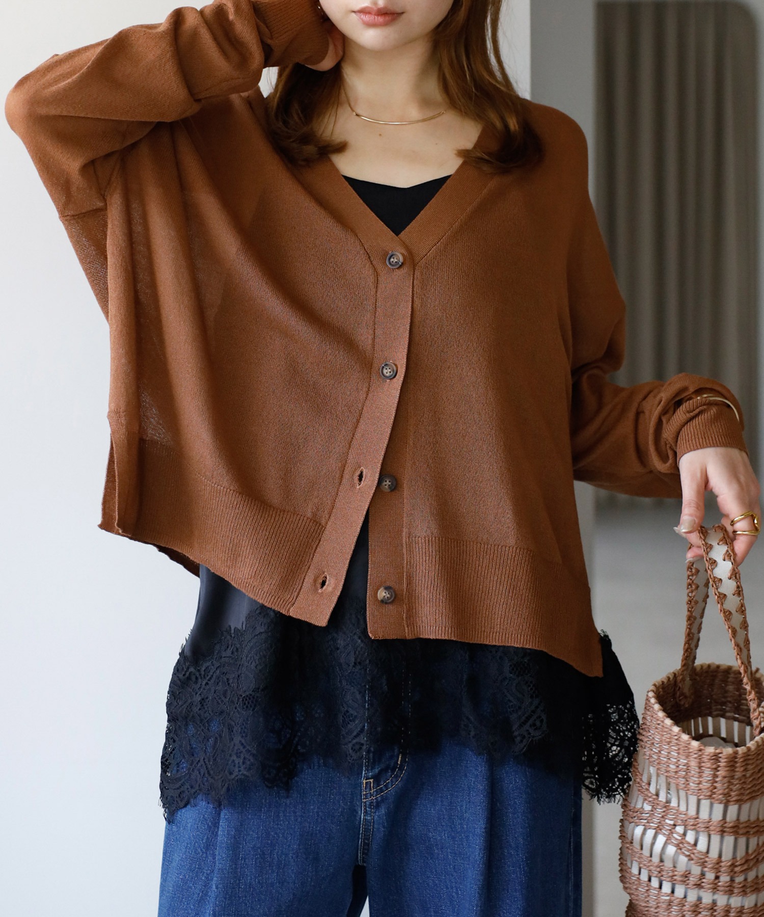 Model：H166　着用サイズ：FREE