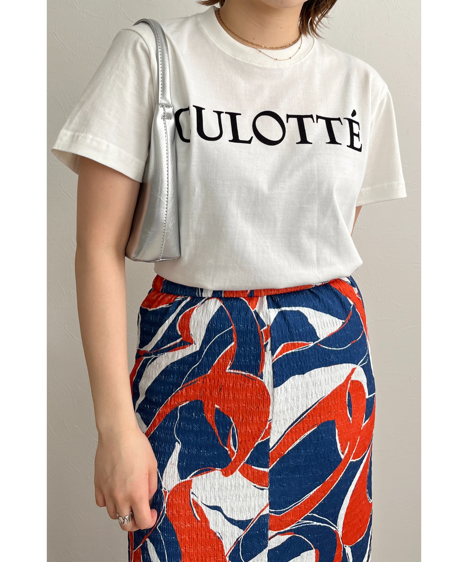 CULOTTE フロッキープリントTシャツ Palm Riche│Eimee Law & LHELBIE