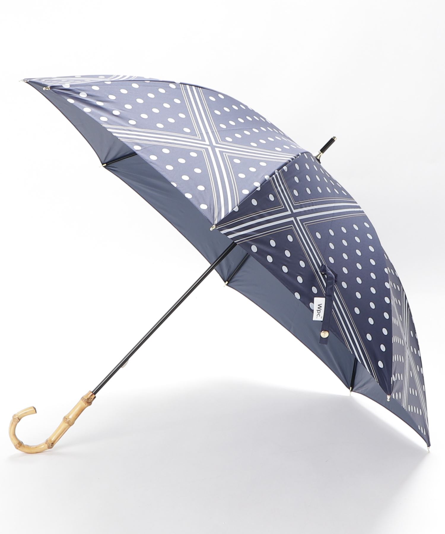 Wpc ダブリュー ピー シー 日傘 長傘 晴雨兼用 Long Parasol 遮光スカーフドット
