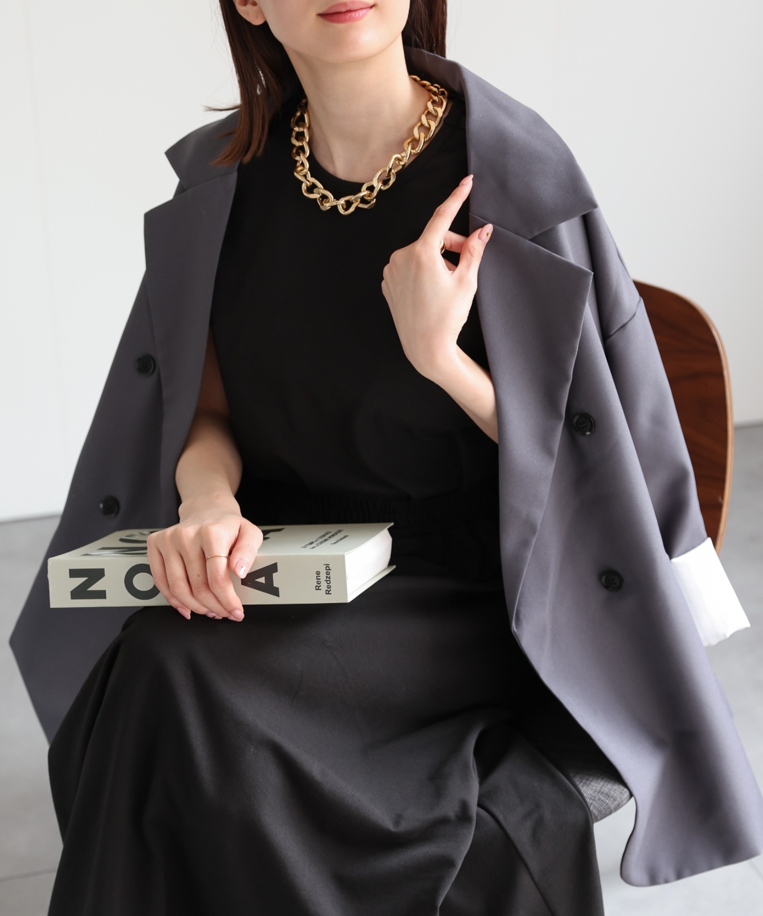 model:162cm 着用サイズ：F