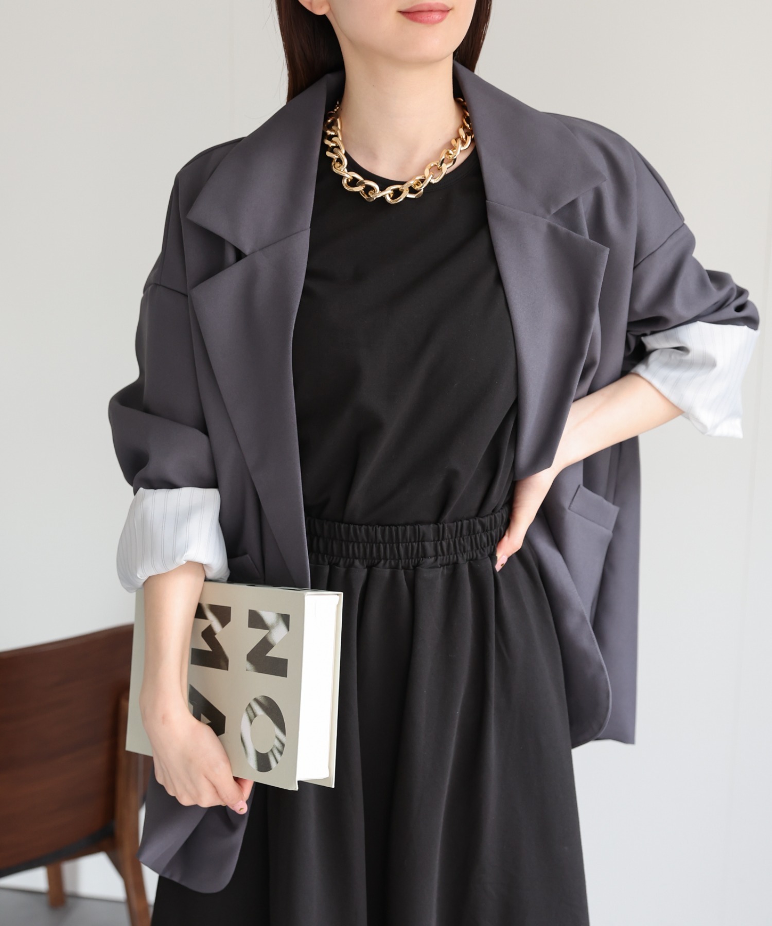 model:162cm 着用サイズ：F