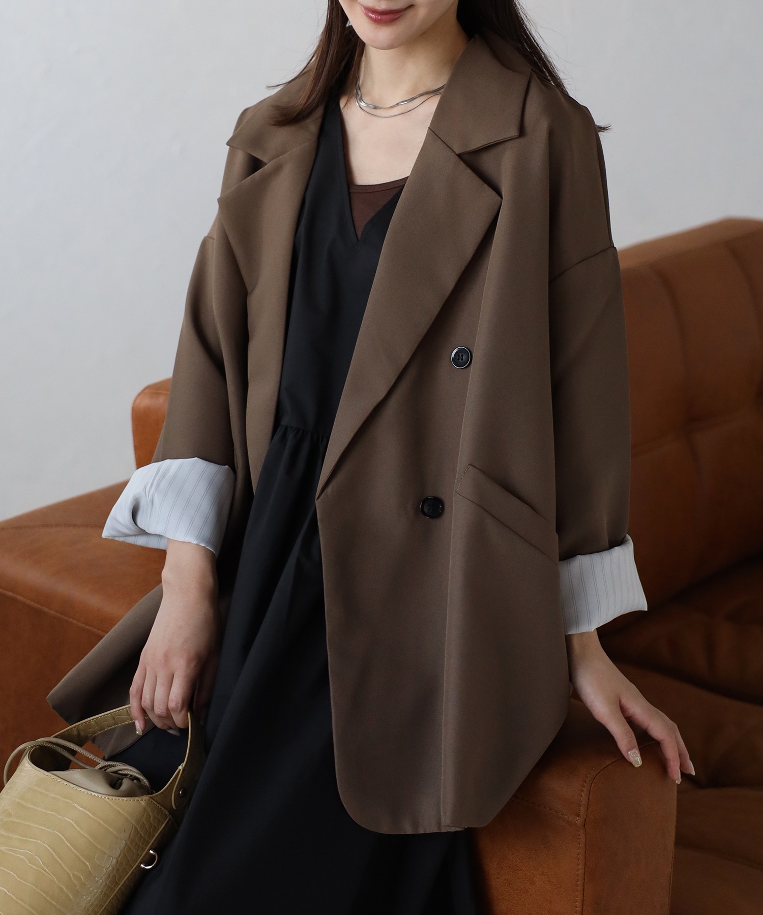 model:162cm 着用サイズ：F