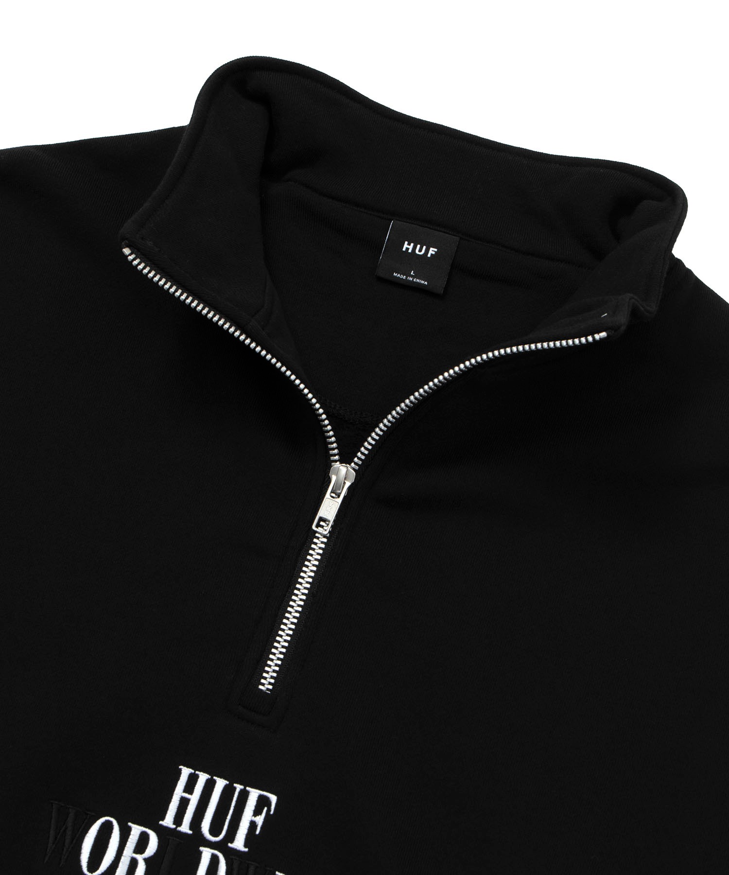 HUFHUF OR DIE ZIP FLEECE フリース HUF ハーフジップ オンライン ...