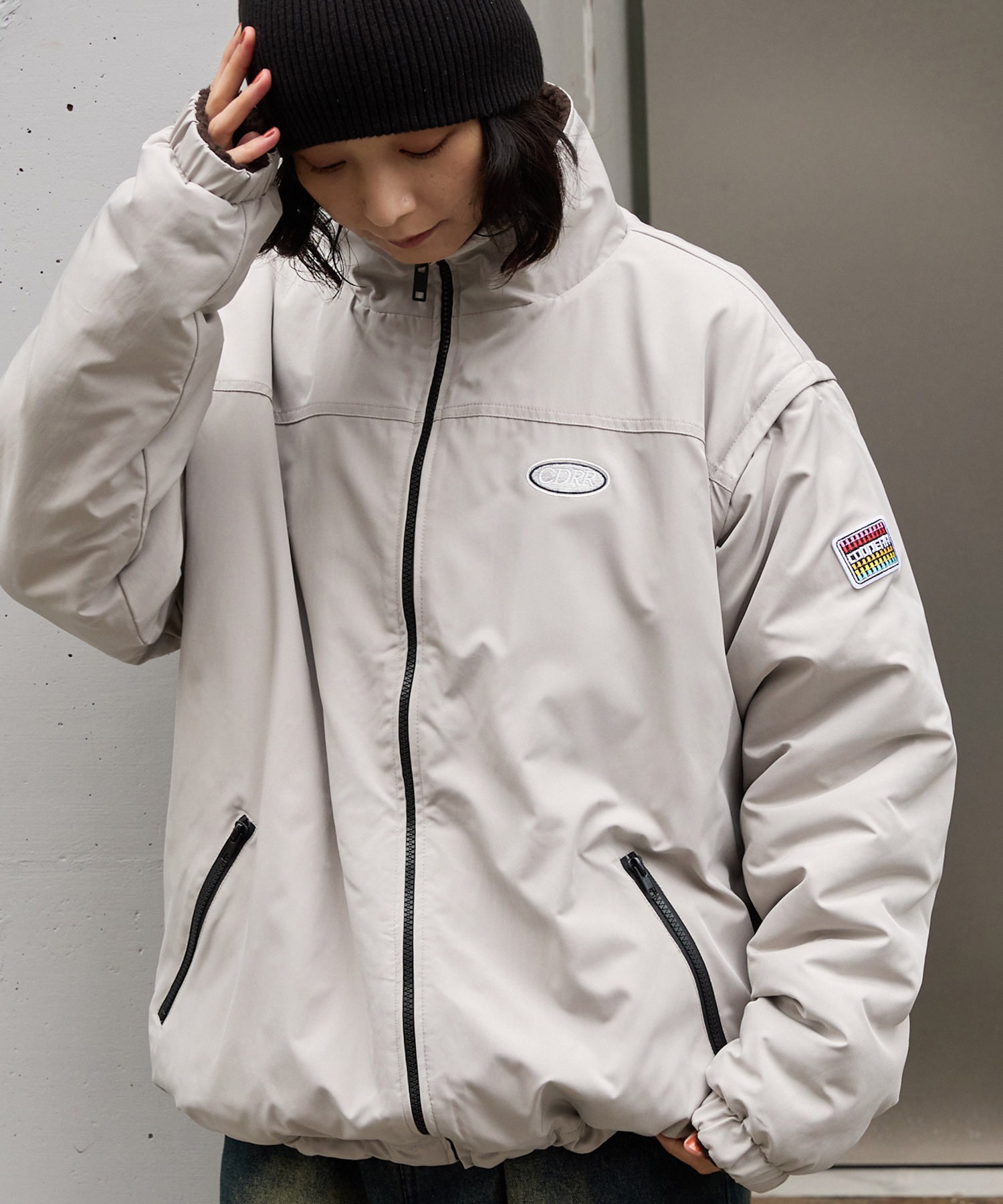 着物リメイク　88番リバーシブルブルゾン　まー様オーダー専用出品 着物リメイク 88番リバーシブルブルゾン まー様オーダー専用出品 着物