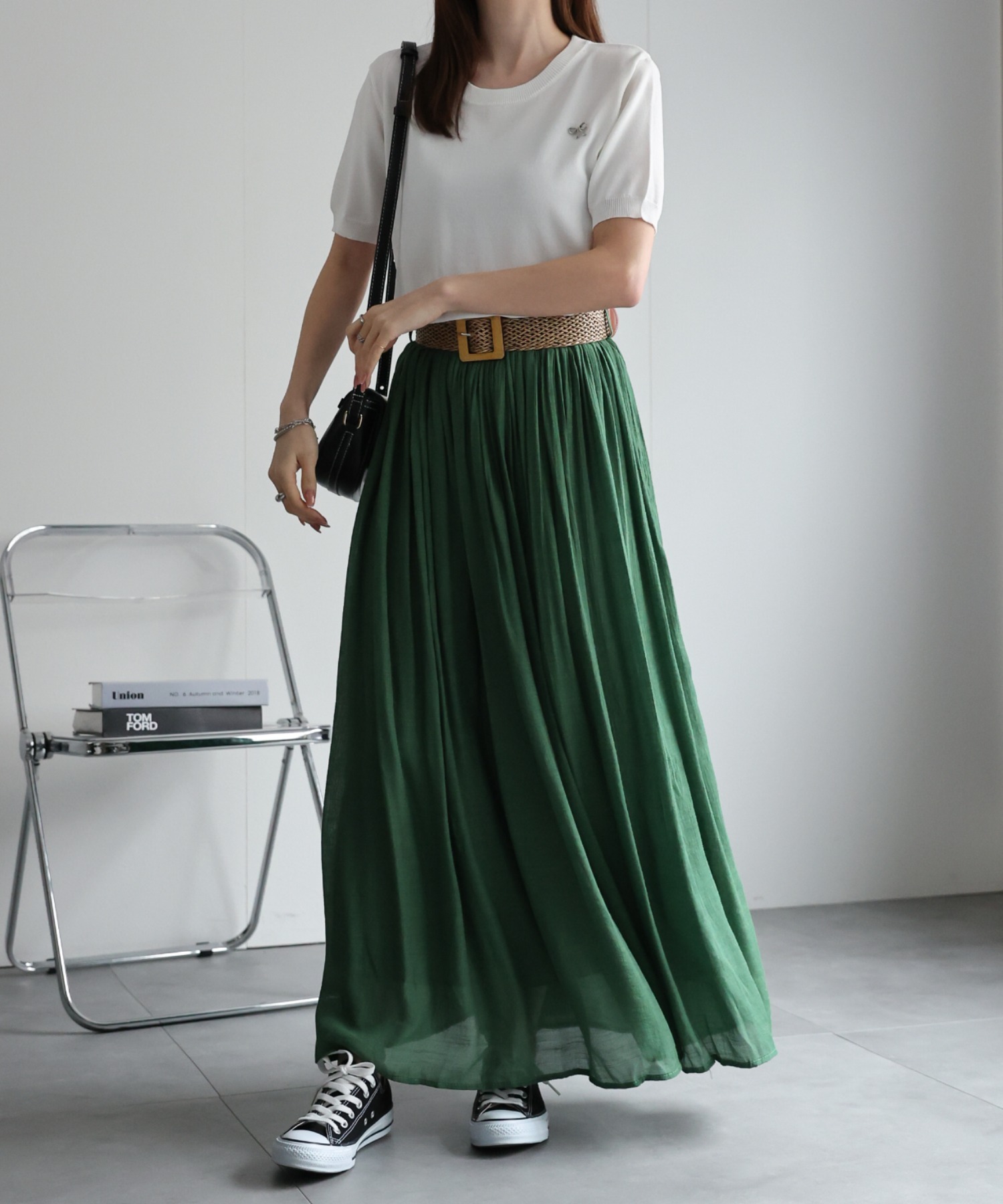 model：162㎝着用サイズ：F