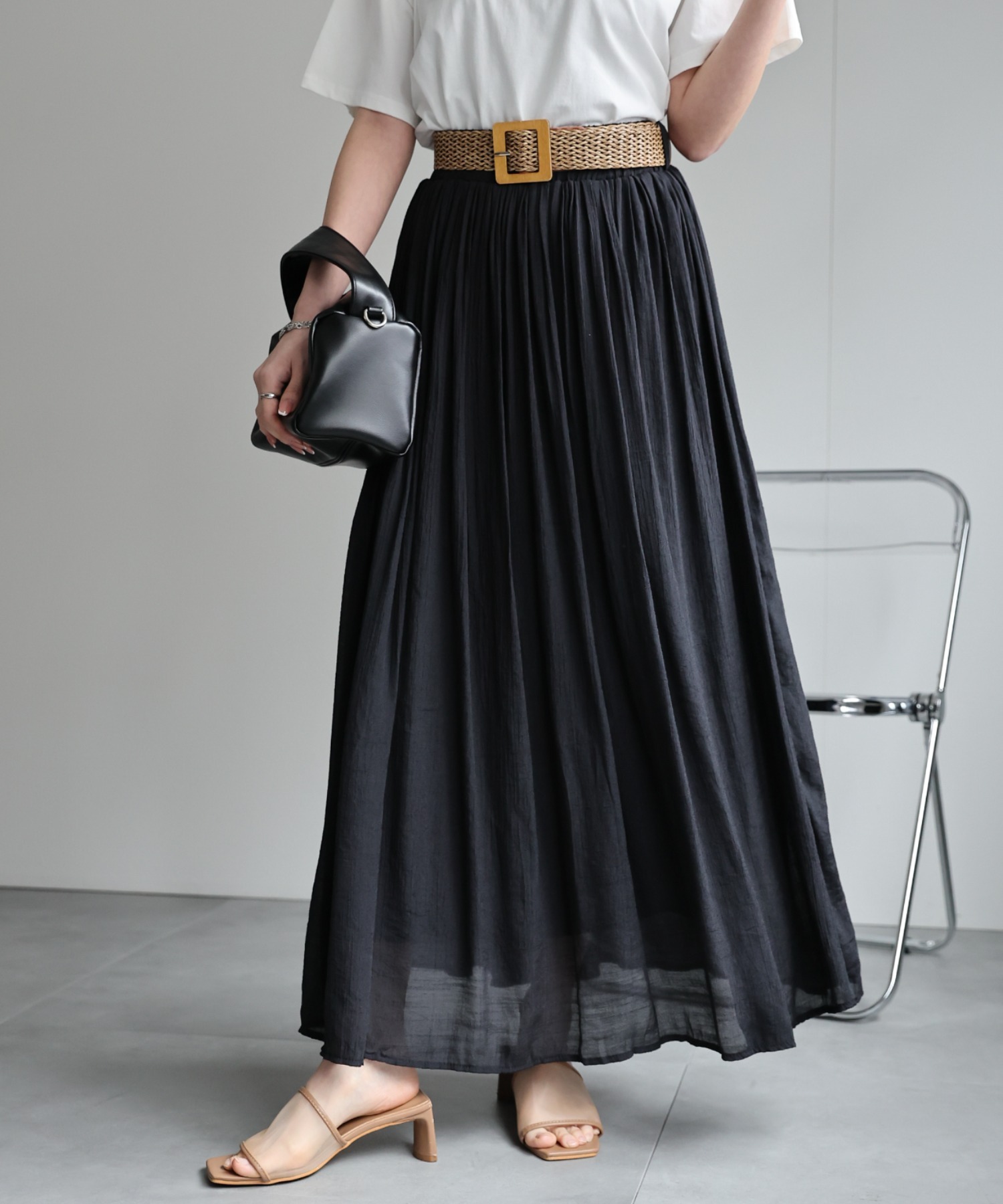 model：162㎝着用サイズ：F