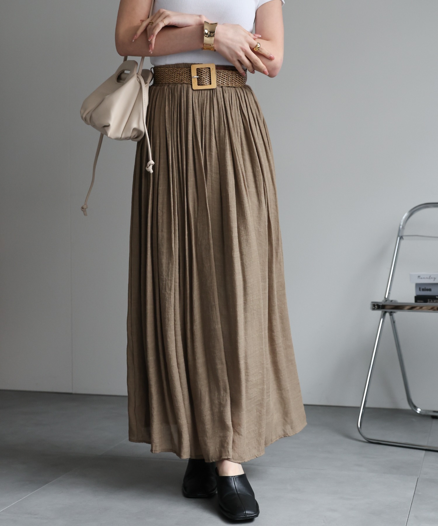 model：162㎝着用サイズ：F