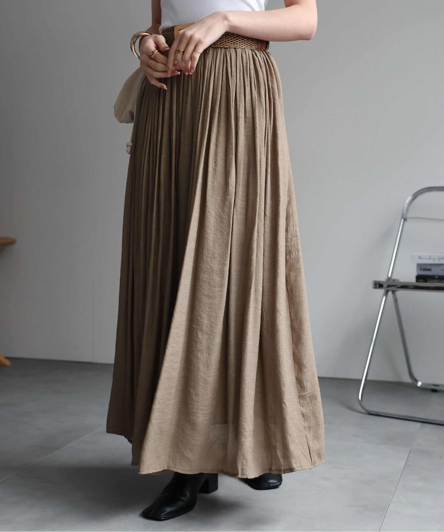 model：162㎝着用サイズ：F
