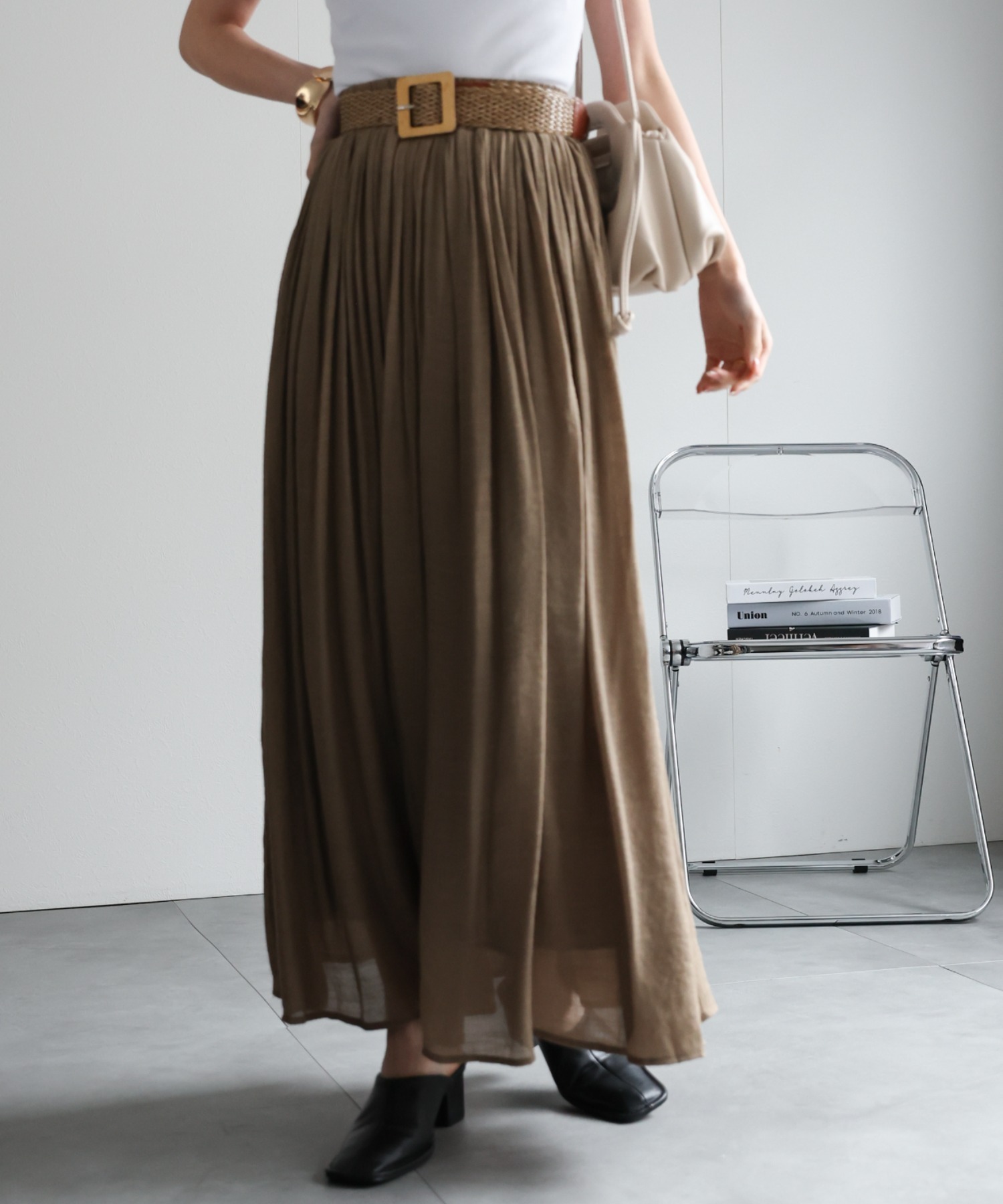 model：162㎝着用サイズ：F