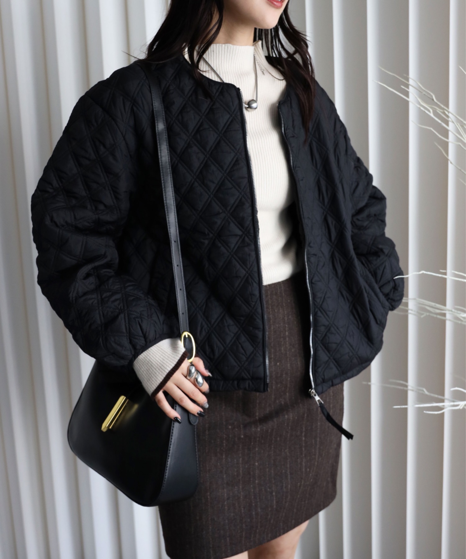 model：164cm  着用サイズ：FREE