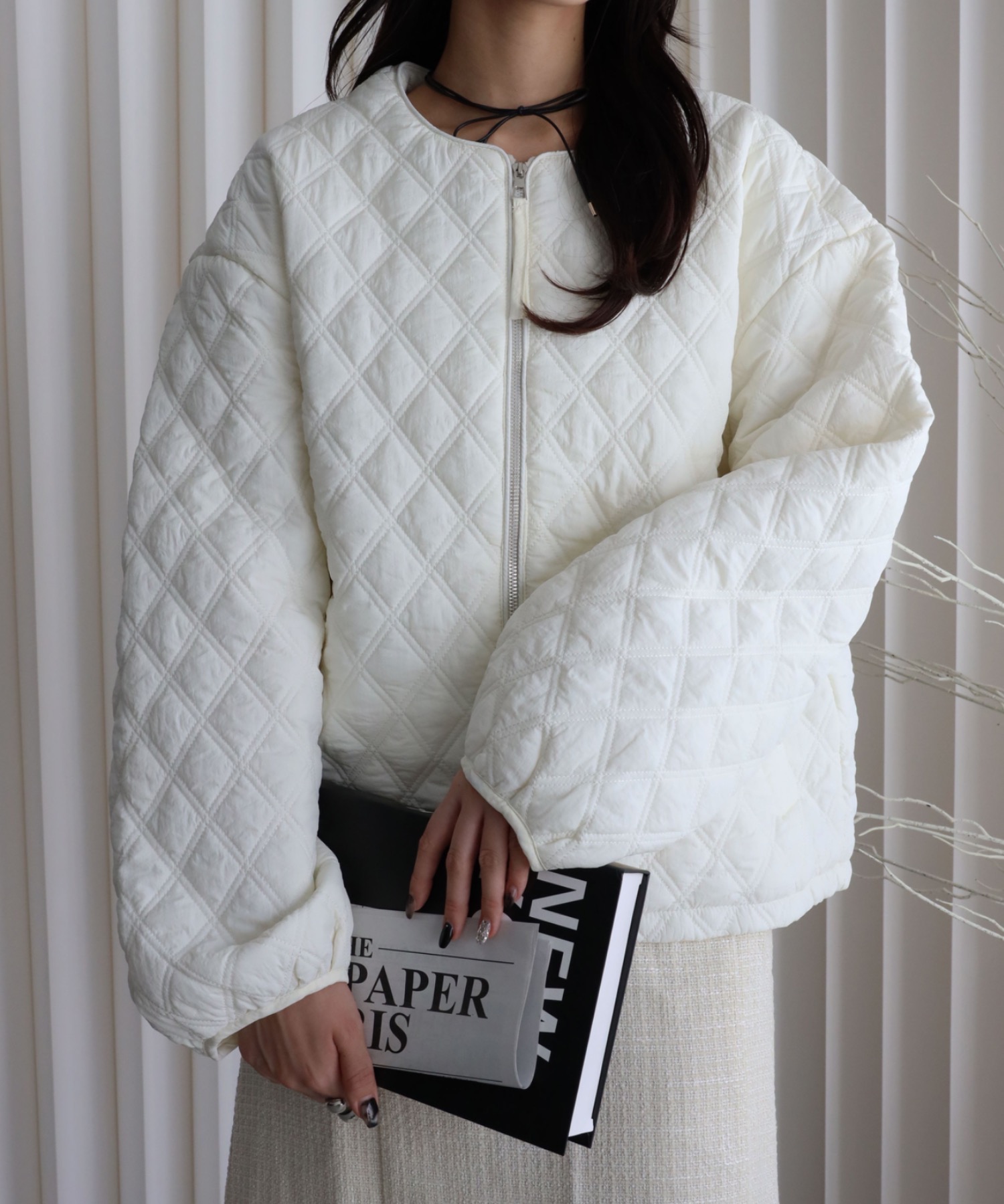 model：164cm  着用サイズ：FREE