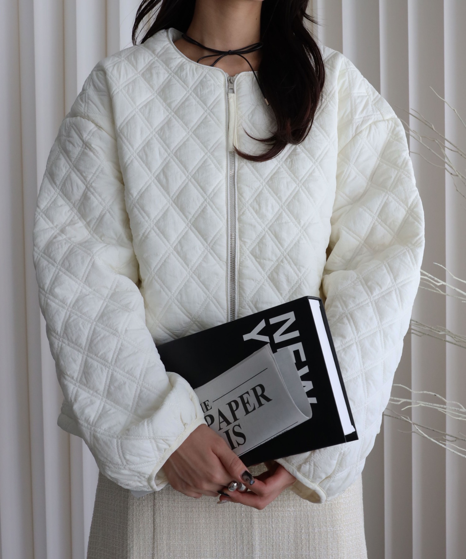 model：164cm  着用サイズ：FREE