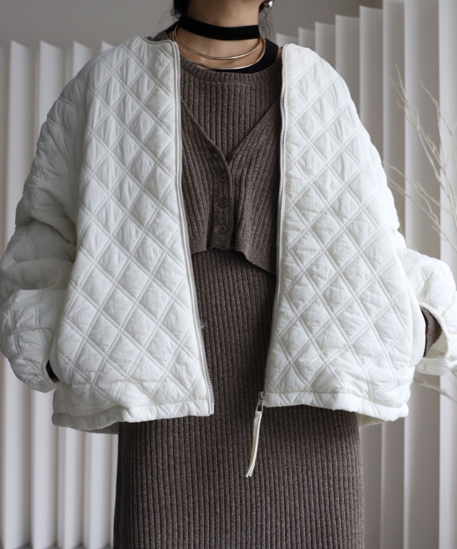 model：155cm  着用サイズ：FREE