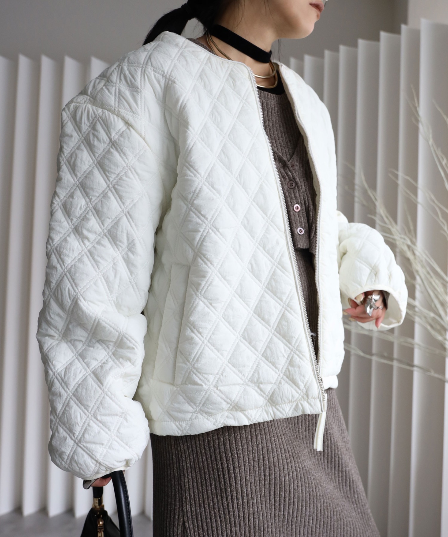 model：155cm  着用サイズ：FREE