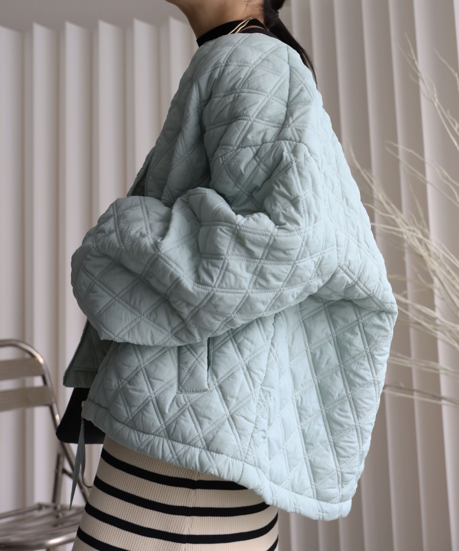 model：155cm  着用サイズ：FREE
