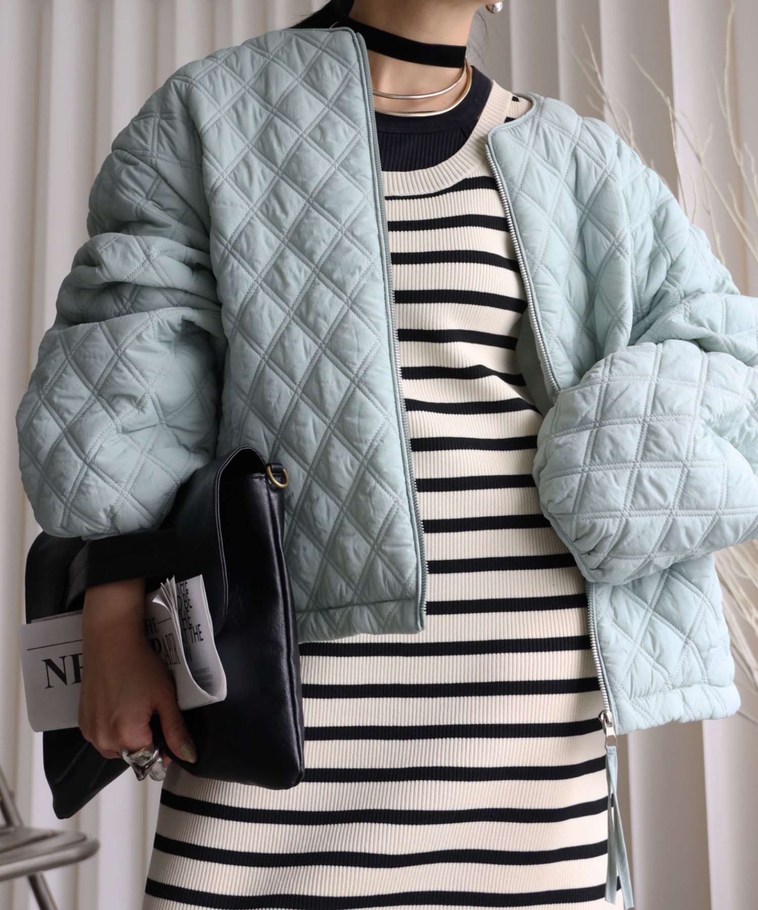 model：155cm  着用サイズ：FREE