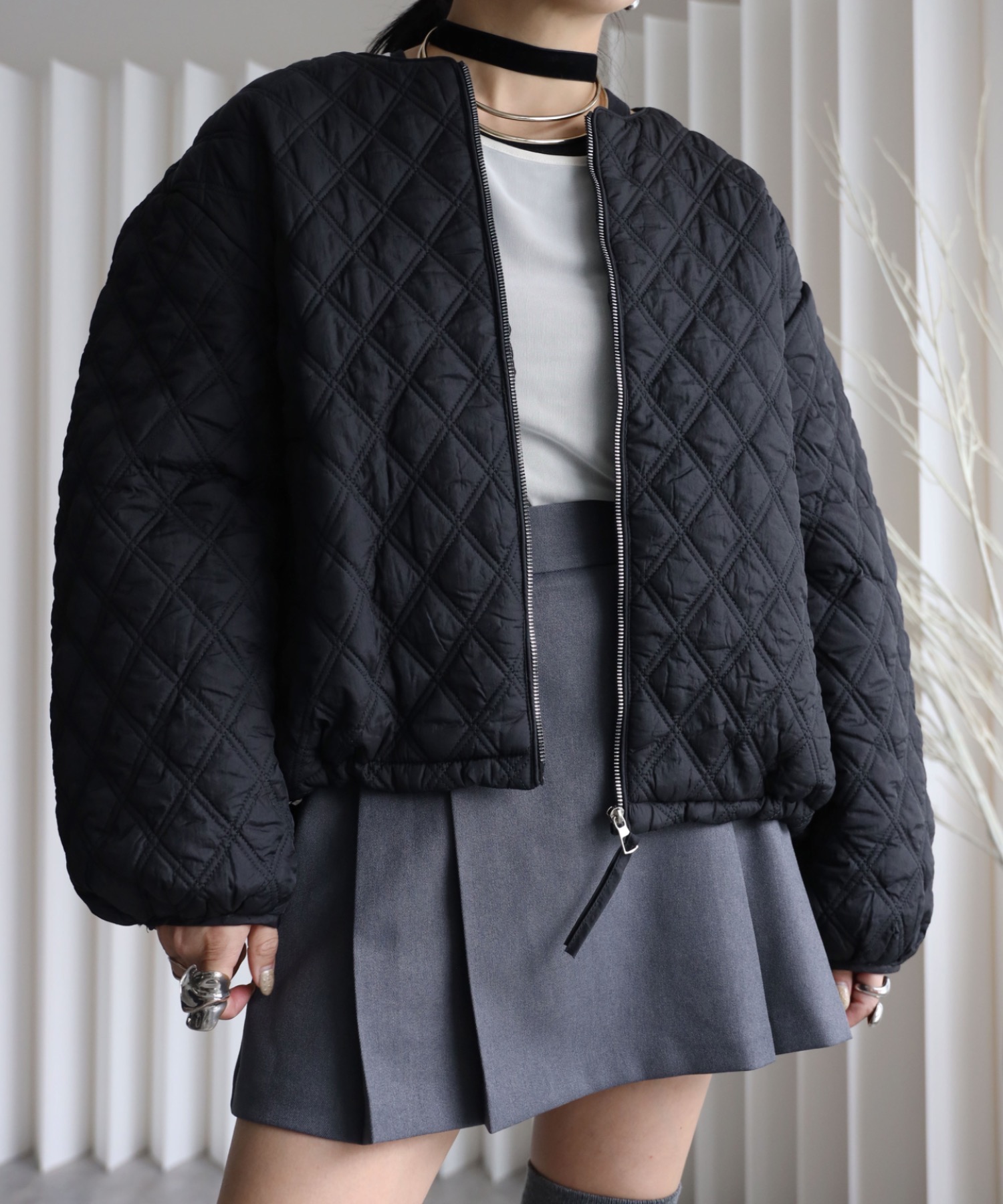 model：155cm  着用サイズ：FREE