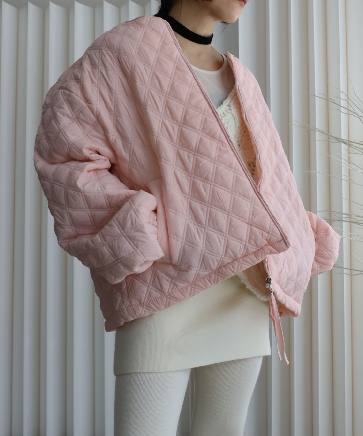 model：155cm. 着用サイズ：FREE
