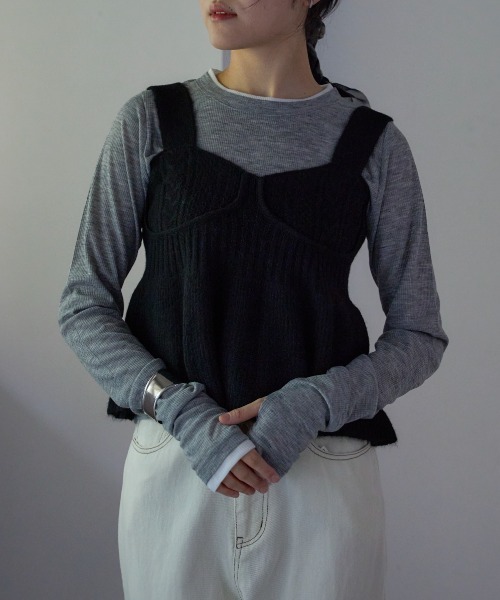 model：160cm / size：F