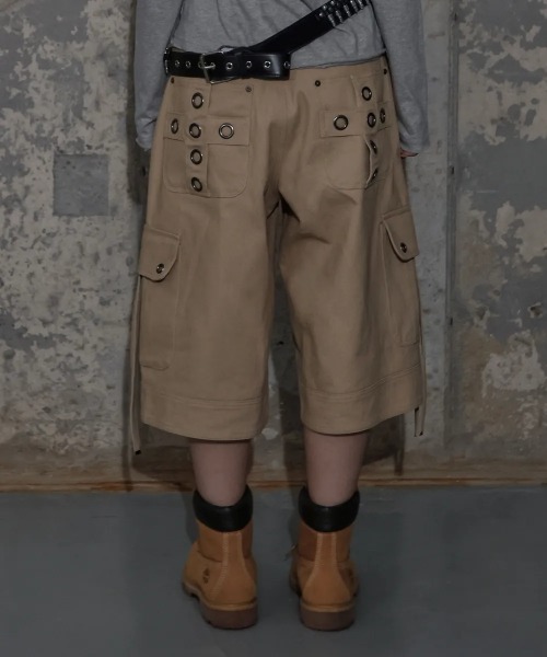 パンツ kiss the club studded short pants kiss the club studded short pants