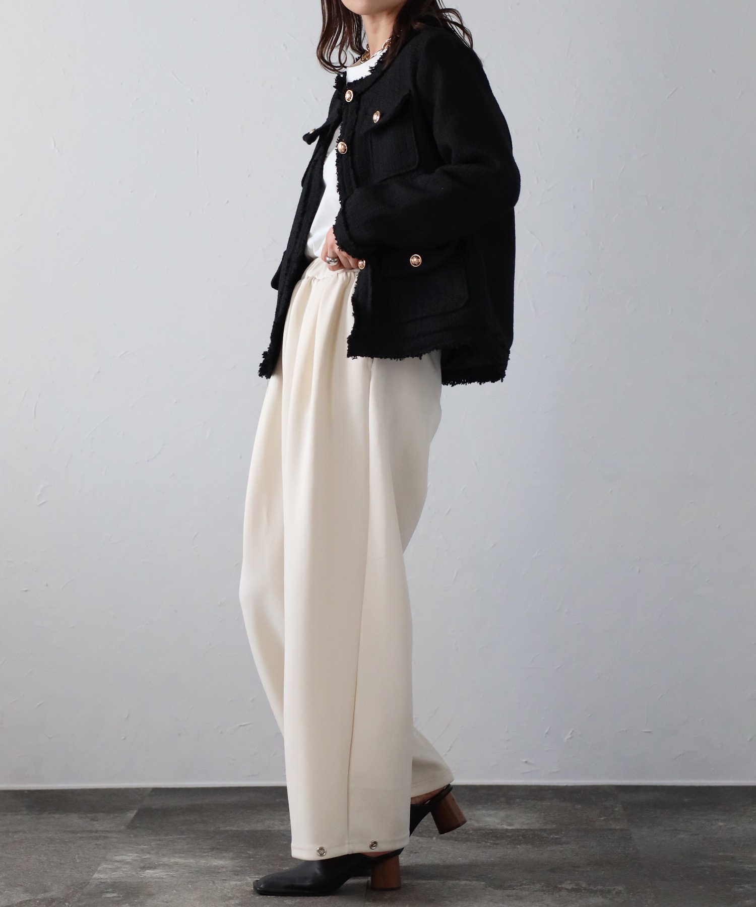 model:162cm  着用サイズ:FREE
