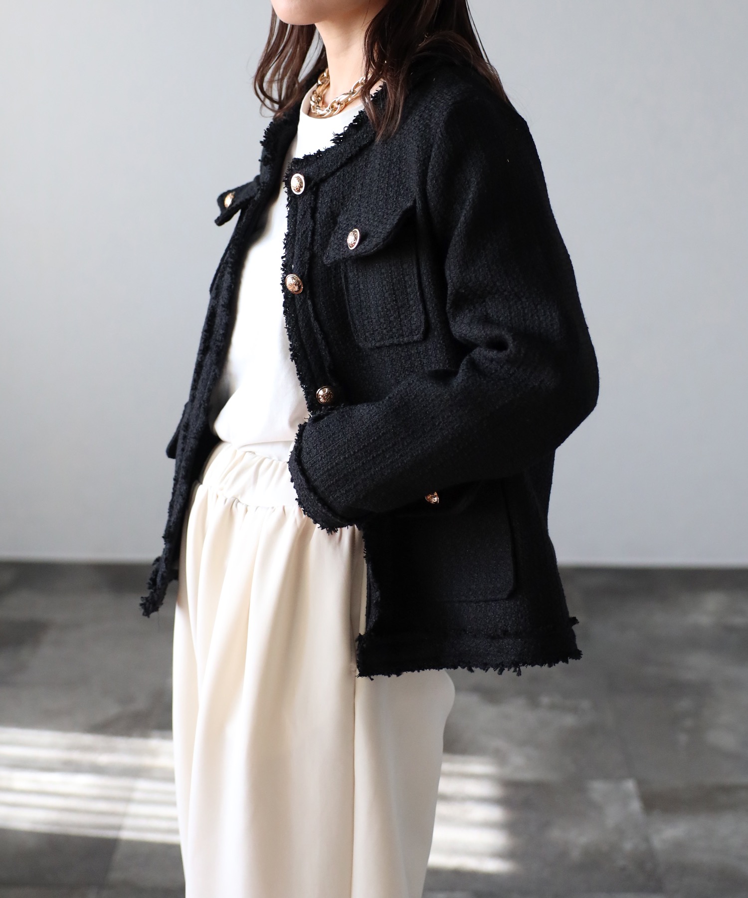 model:162cm  着用サイズ:FREE