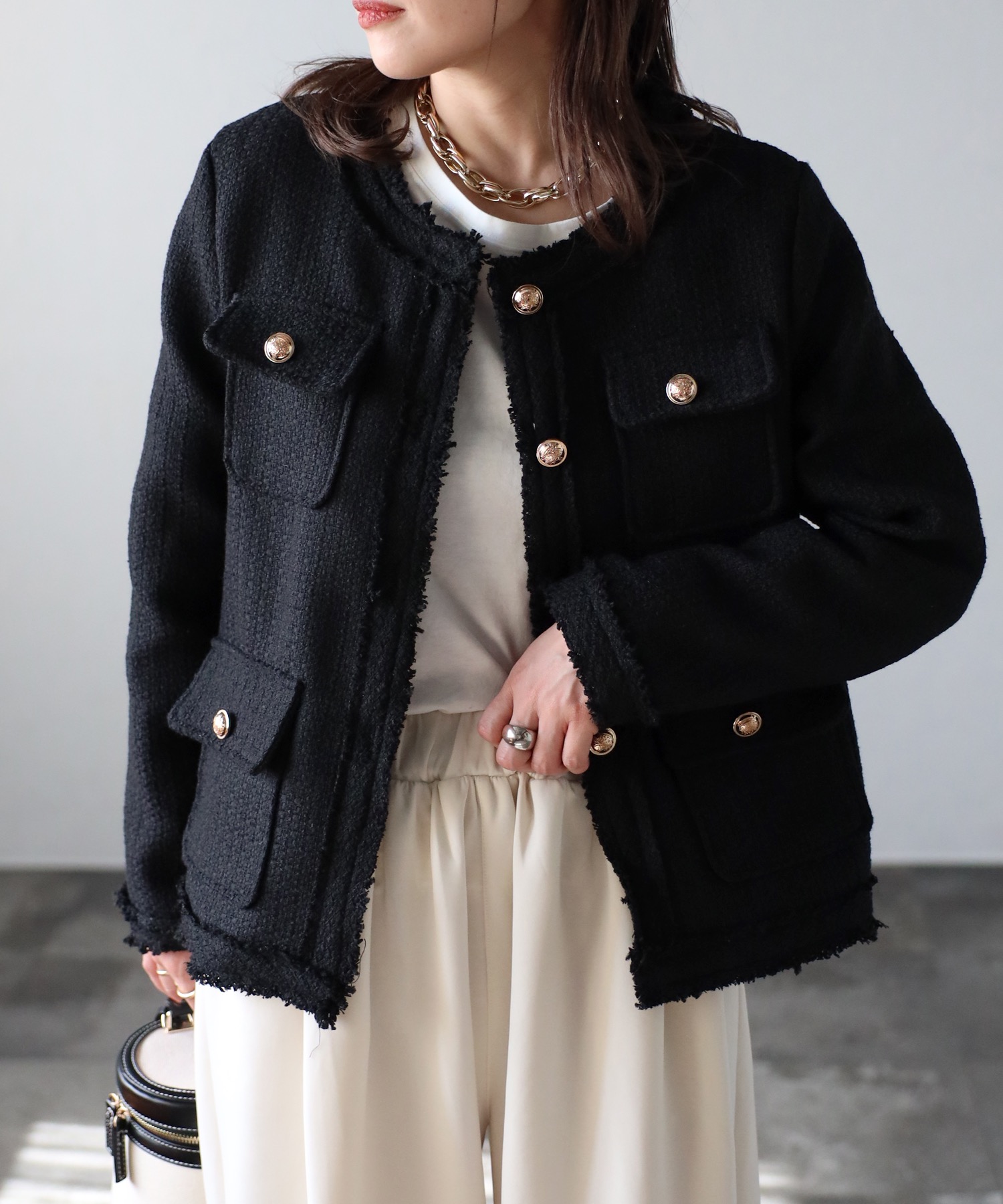 model:162cm  着用サイズ:FREE