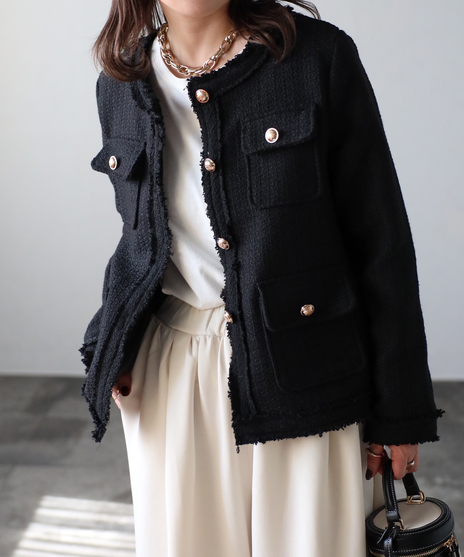 model:162cm  着用サイズ:FREE