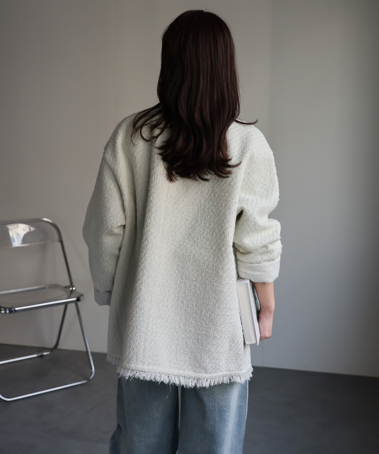 model：156cm 着用サイズ：FREE