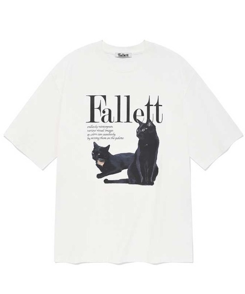 A'GEM/9 × .kom 『FALLETT/ファレット』 DEUX NERO SHORT SLEEVE