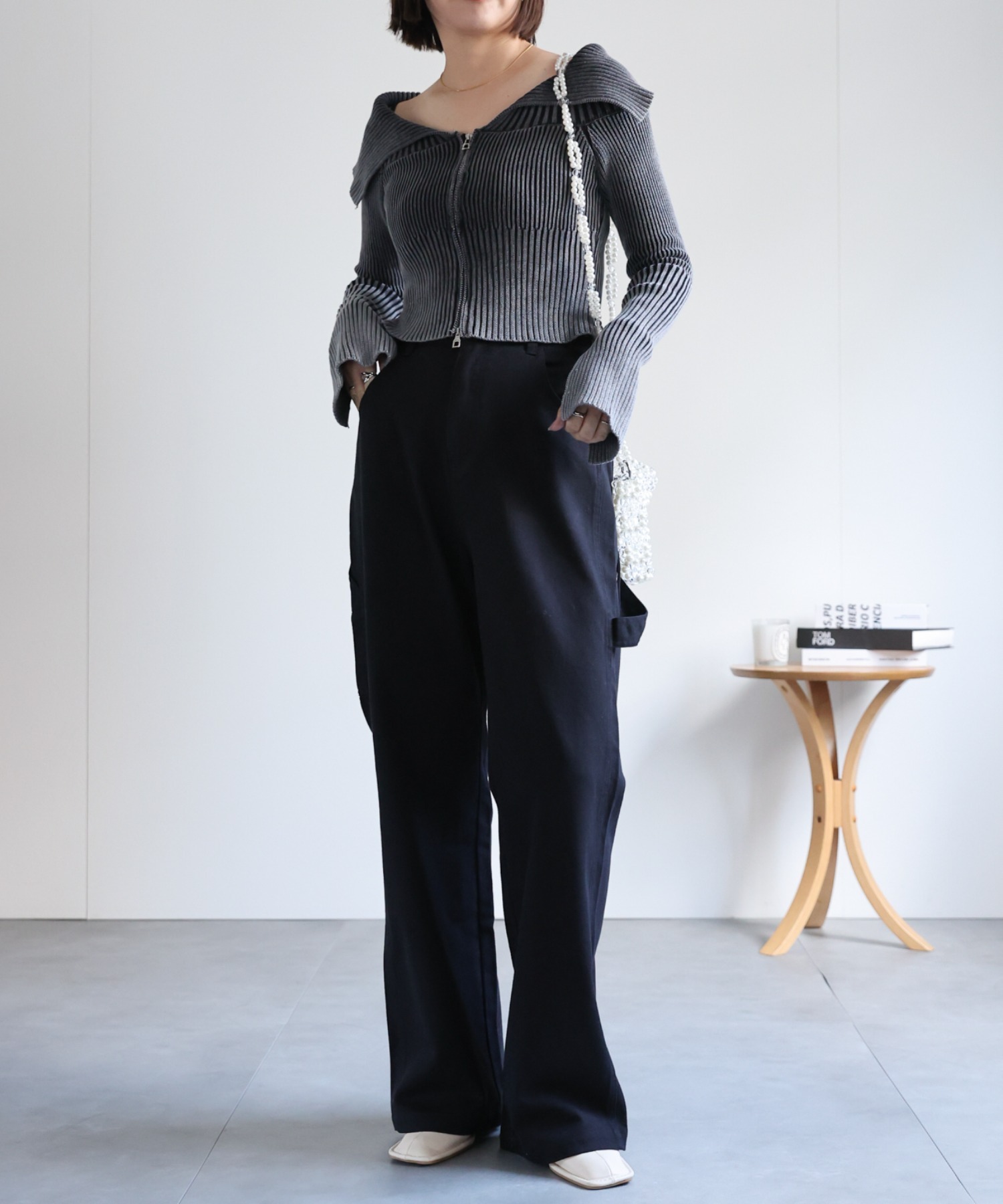 model:162㎝　着用サイズ：M