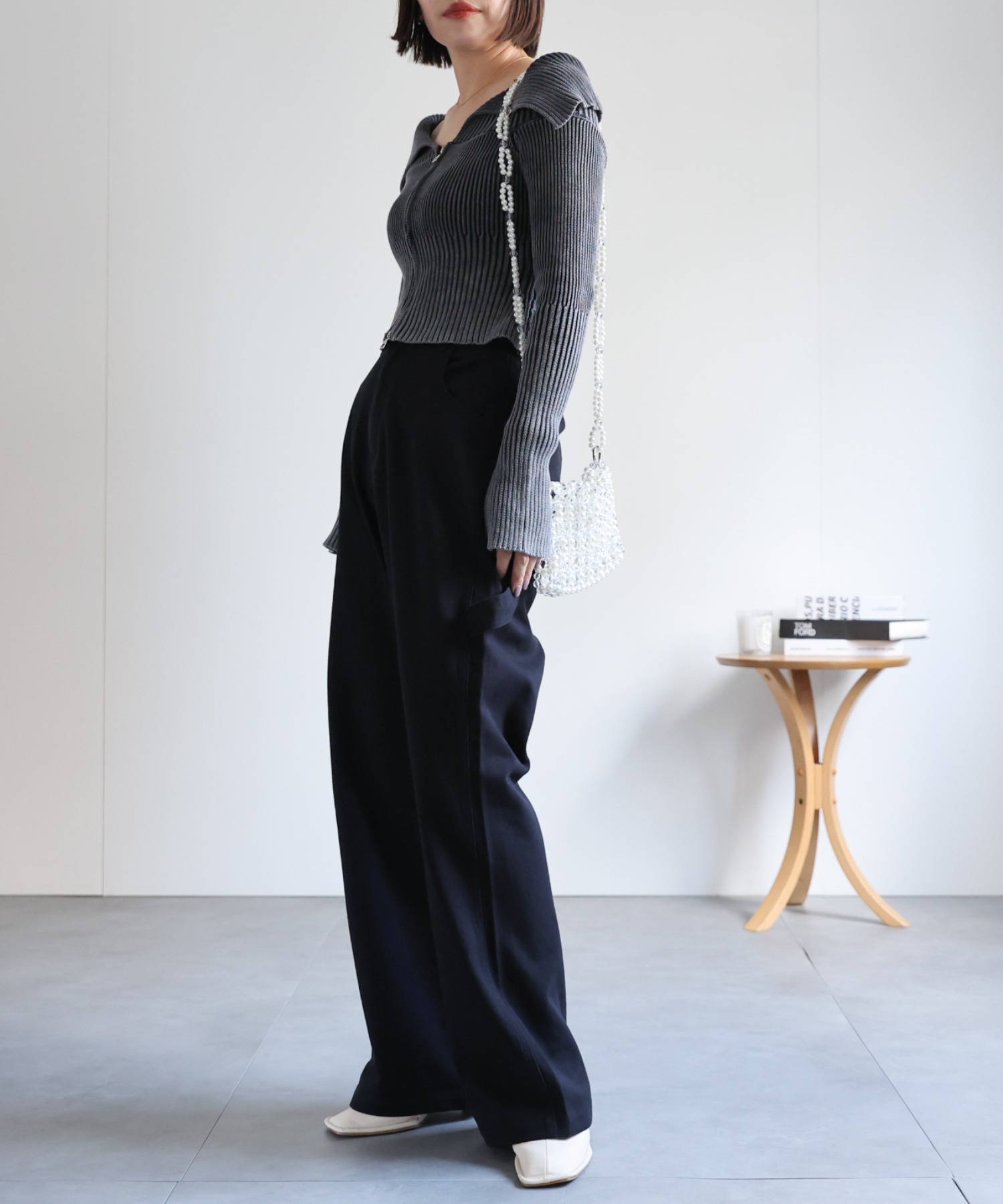 model:162㎝　着用サイズ：M