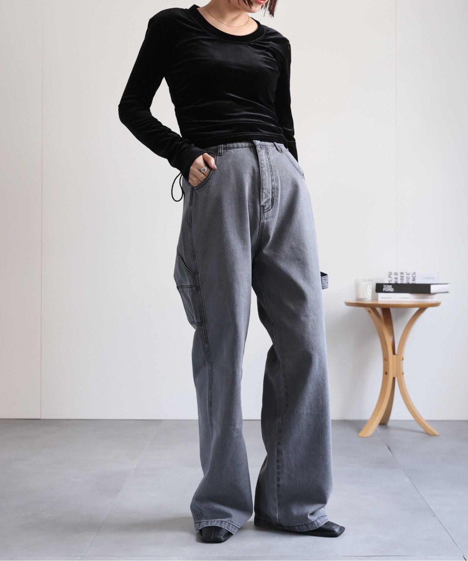 model:162㎝　着用サイズ：M