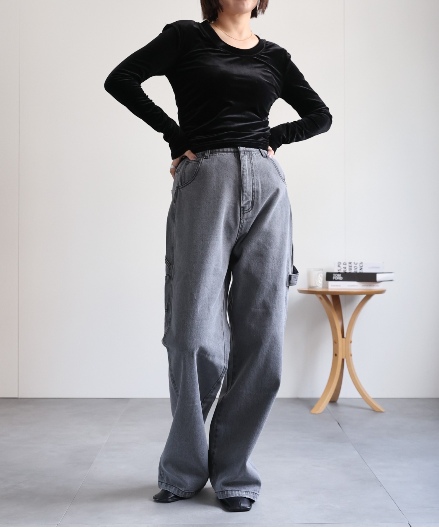 model:162㎝　着用サイズ：M