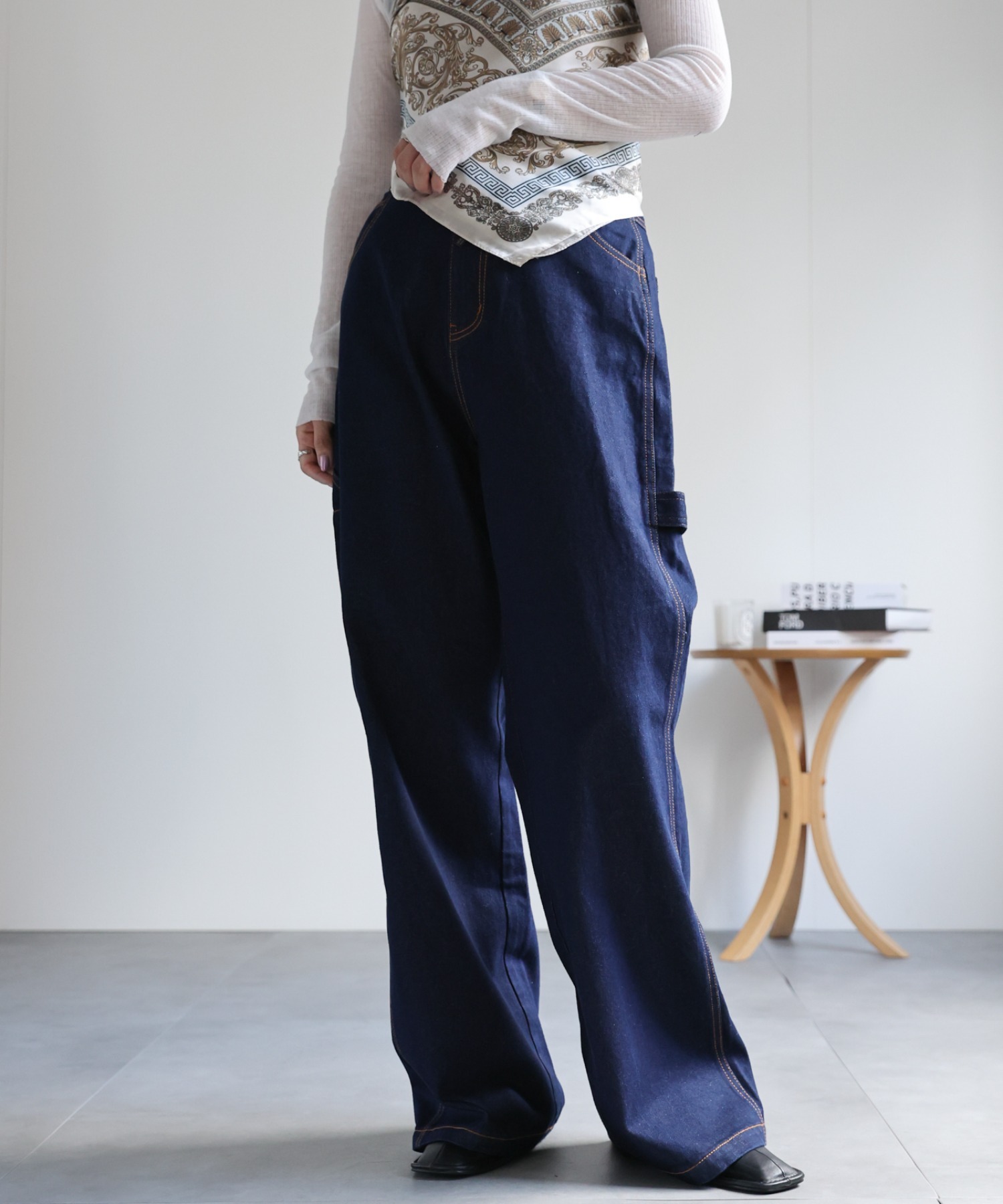 model:162㎝　着用サイズ：M