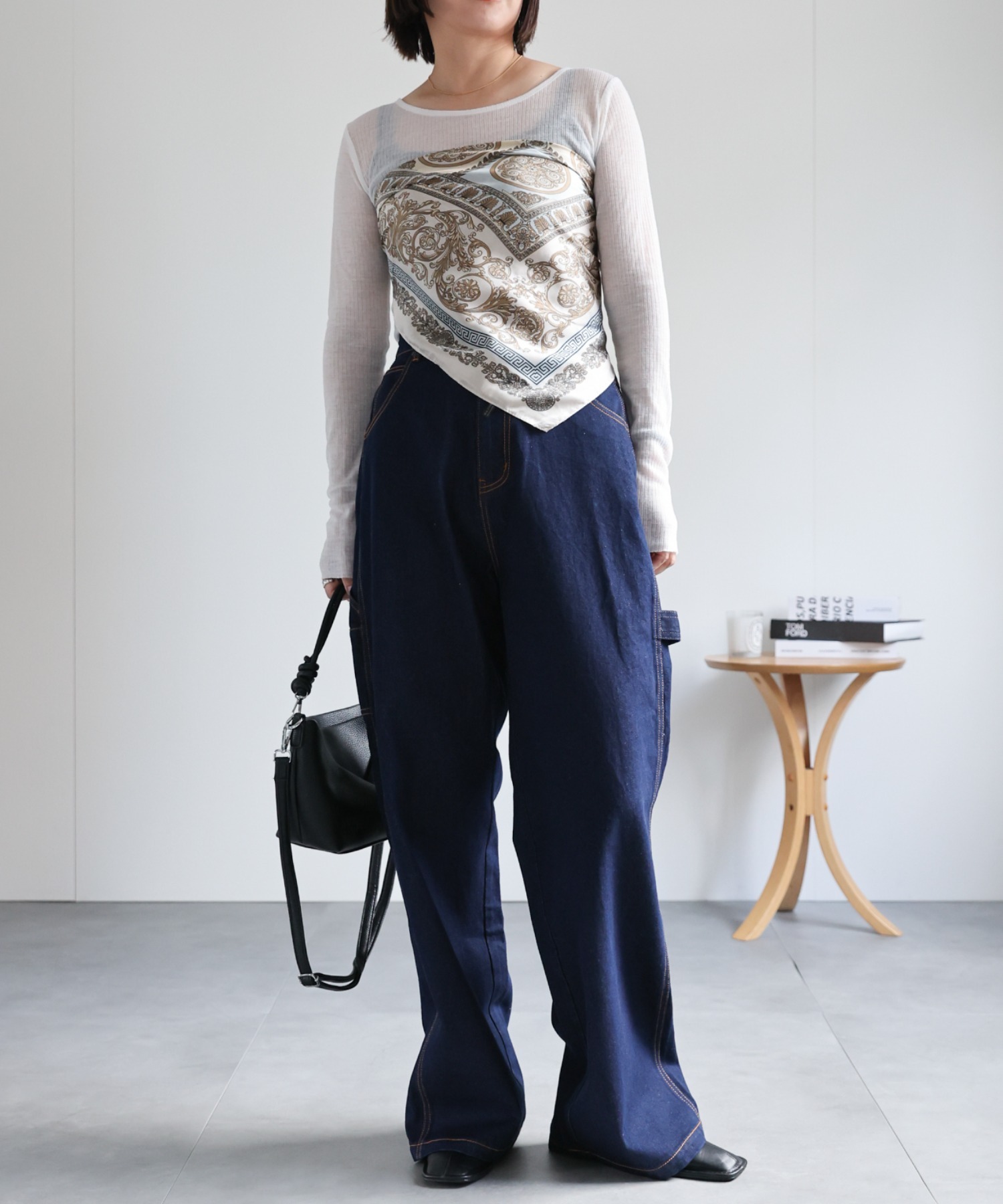 model:162㎝　着用サイズ：M