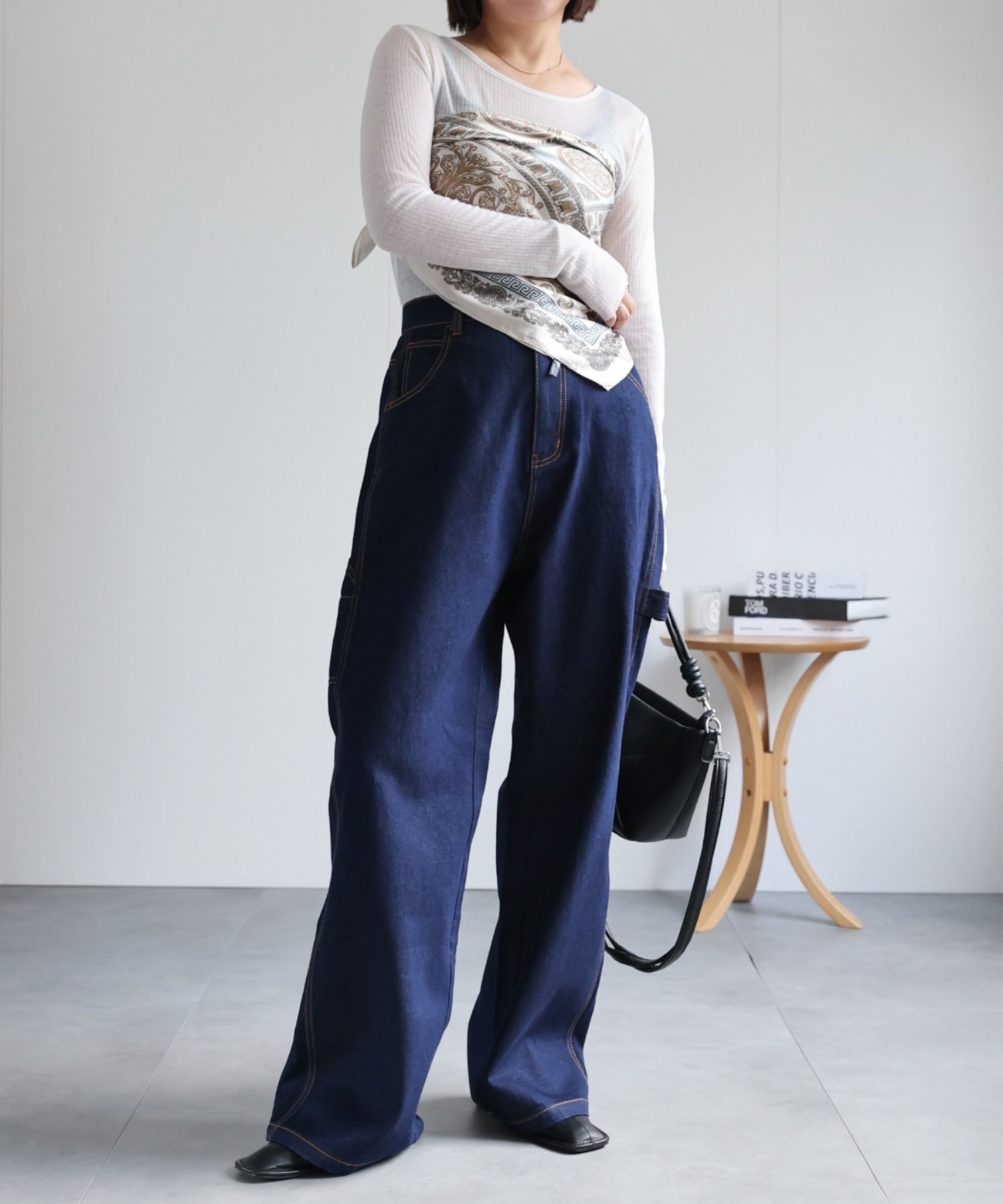 model:162㎝　着用サイズ：M