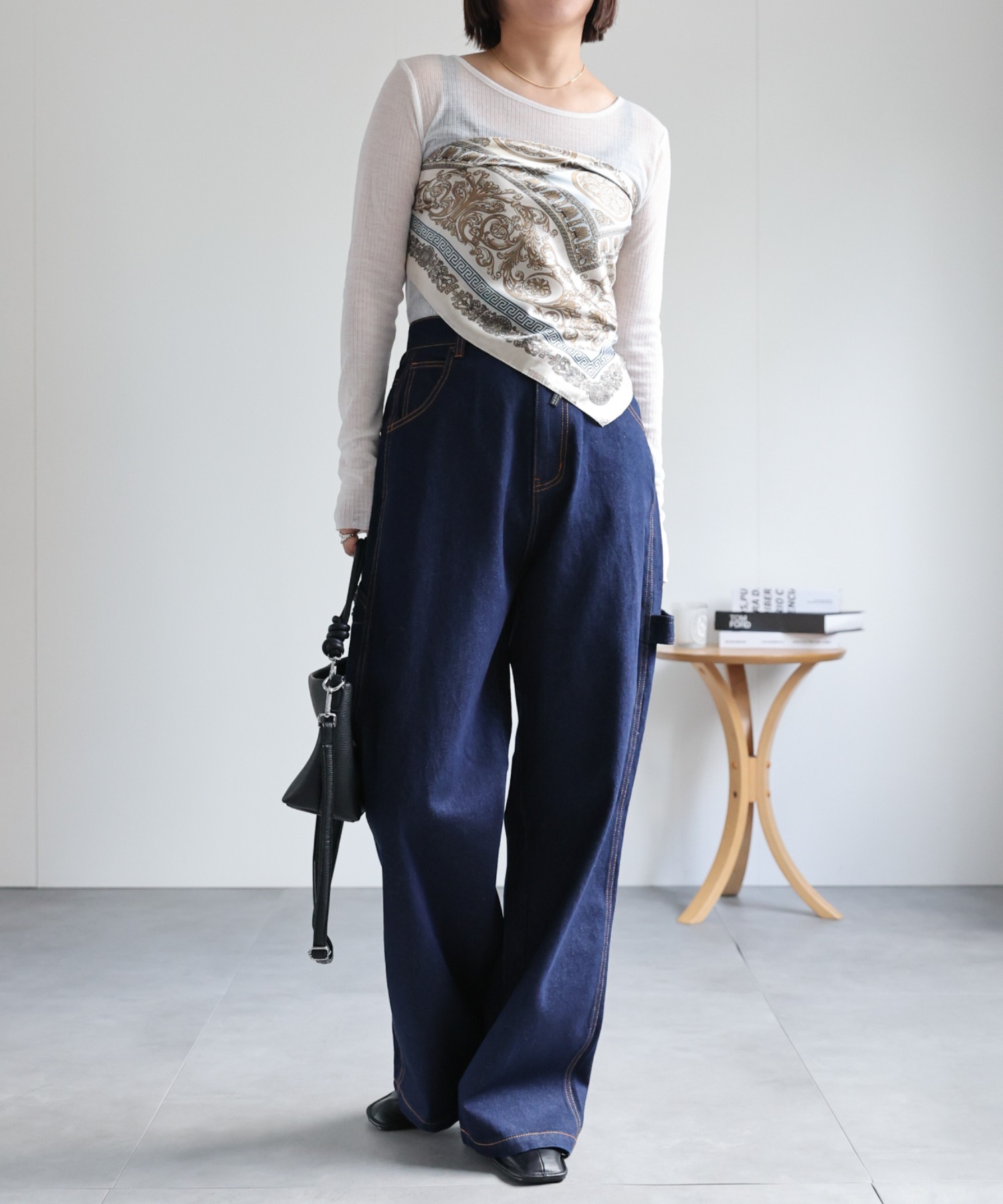 model:162㎝　着用サイズ：M