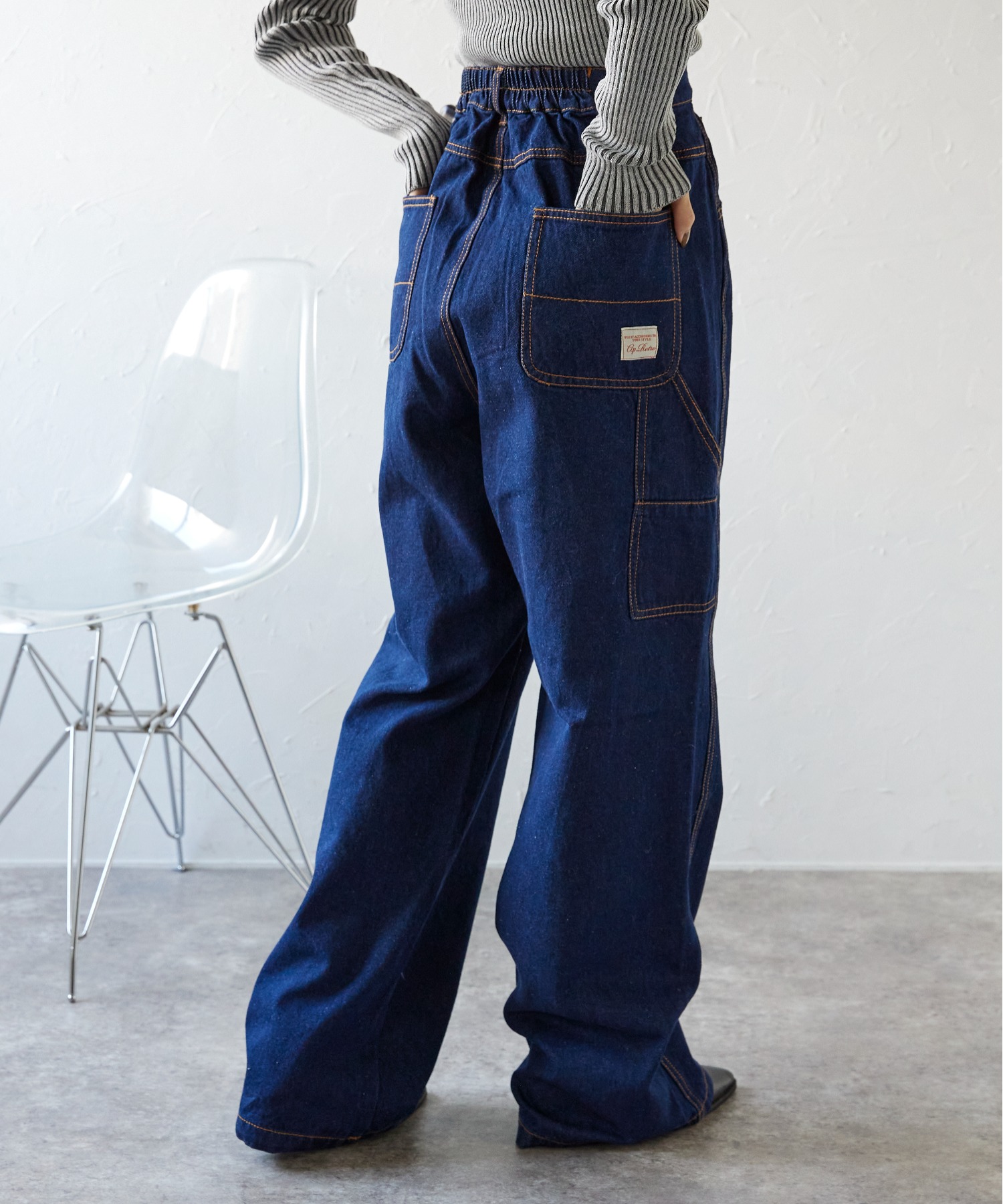 model:158㎝　着用サイズ：M
